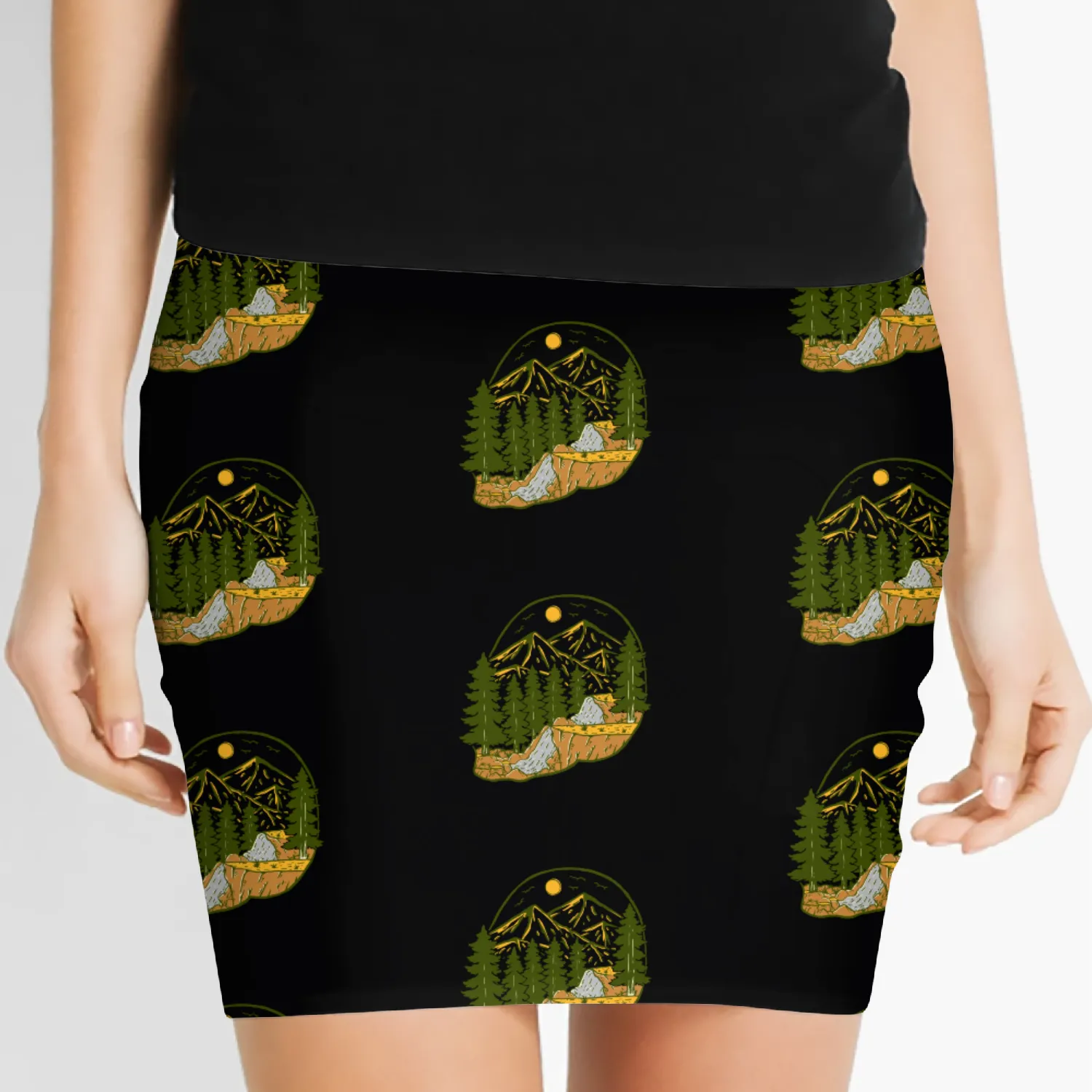 NATURE FOREST Women's Mini Skirts