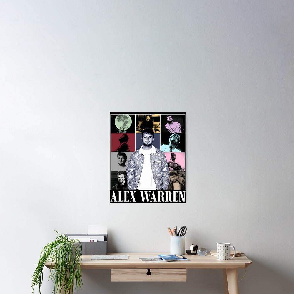 Alex Warren Tour Music Vintage Poster