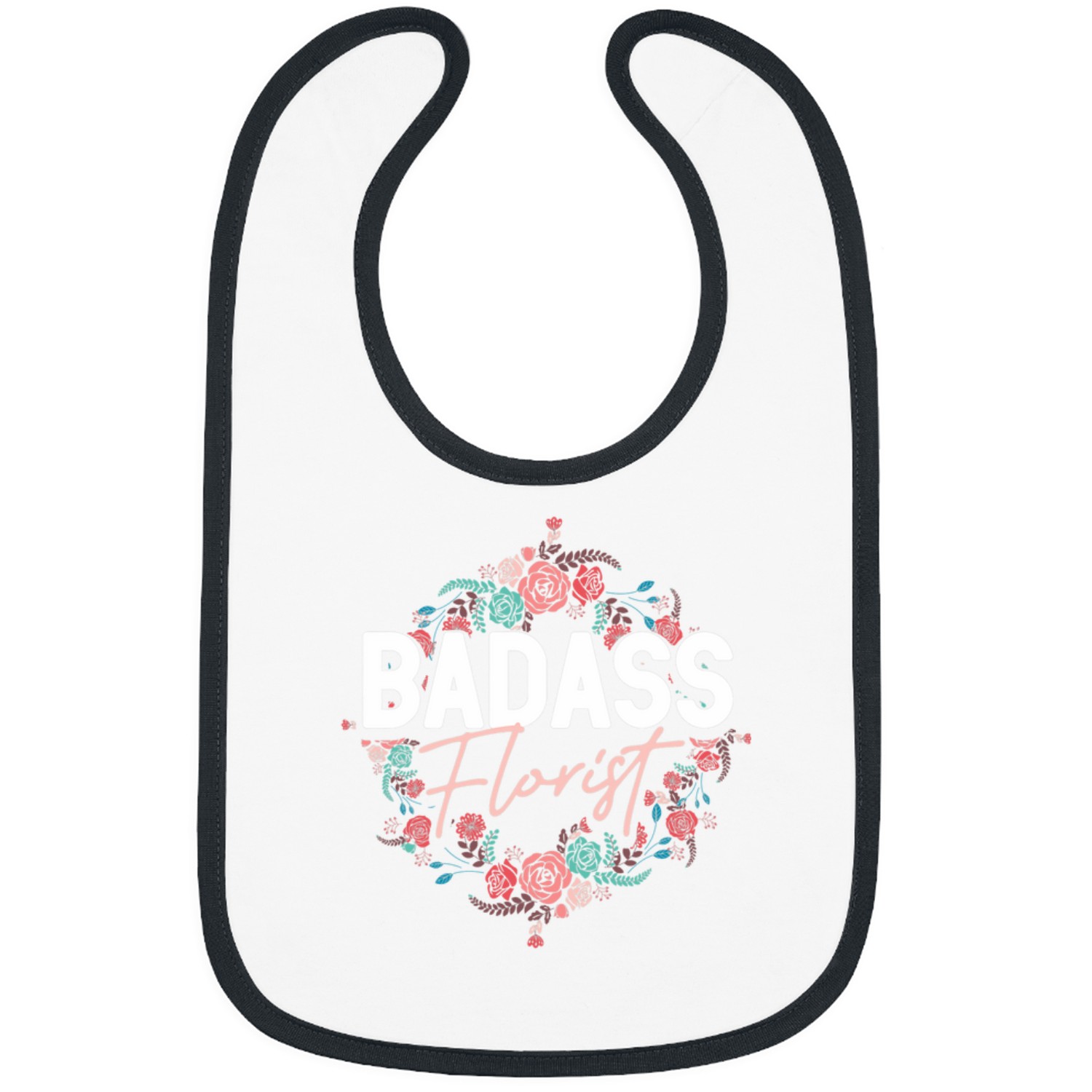 Badass Florist 2Flower Vendor Plant Lover Bibs