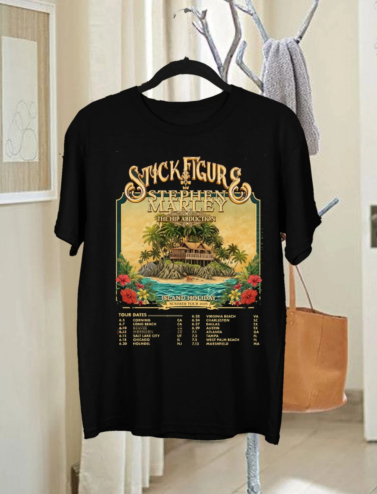 Stick Figure Band 2025 Tour Dates Short Sleeve T Shirt