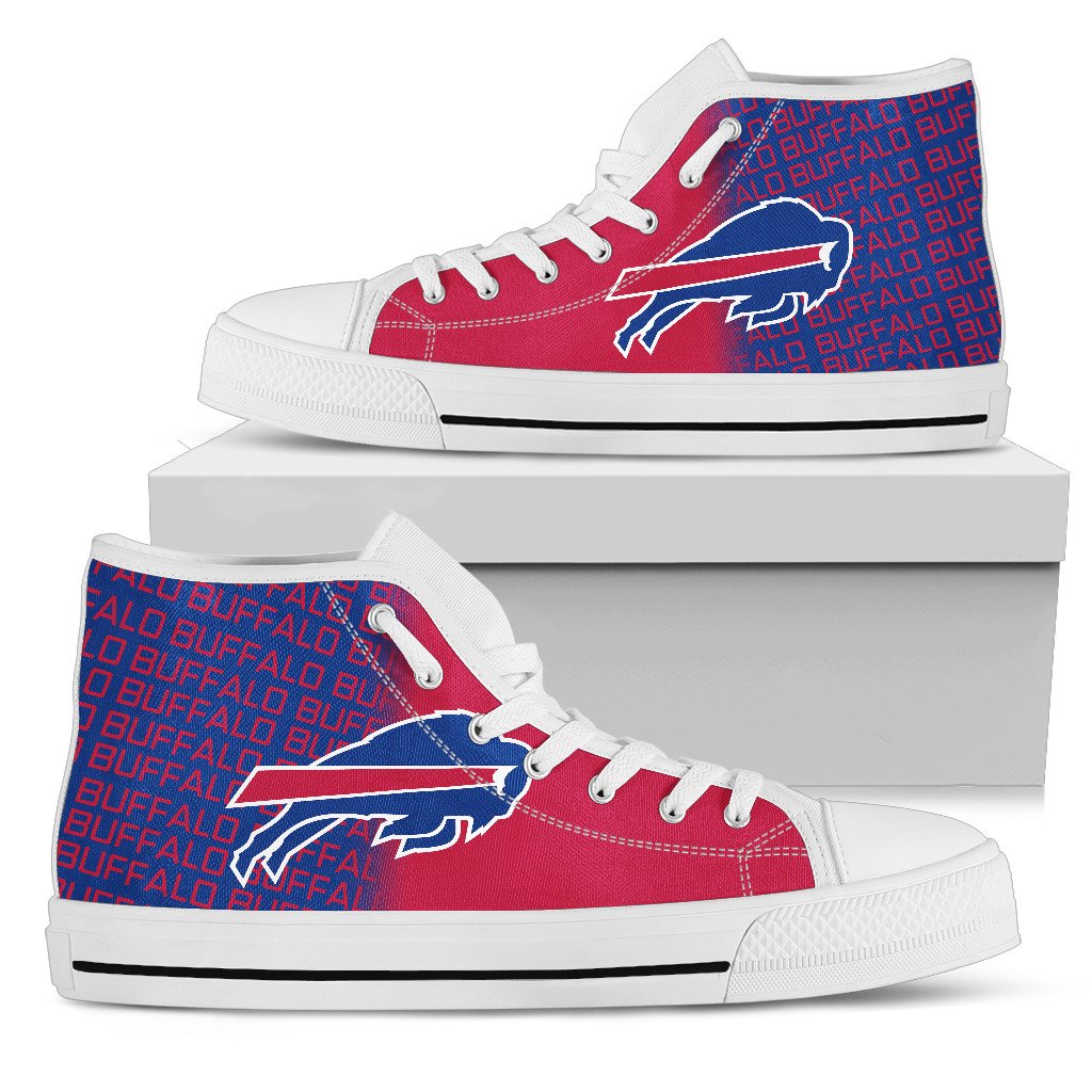 football Buffalo Bills High Top Shoes