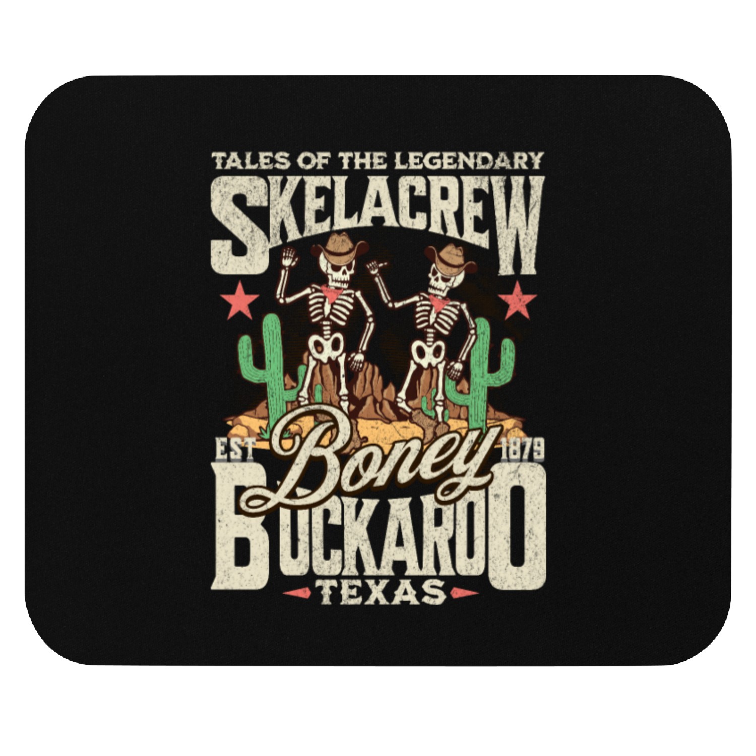 Boney Buckaroo Mouse Pads