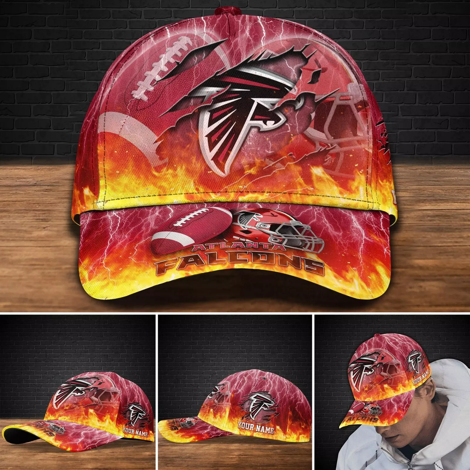 Personalized Atlanta Football Team Falconss Sport Unisex Classic Cap Lovers Gift