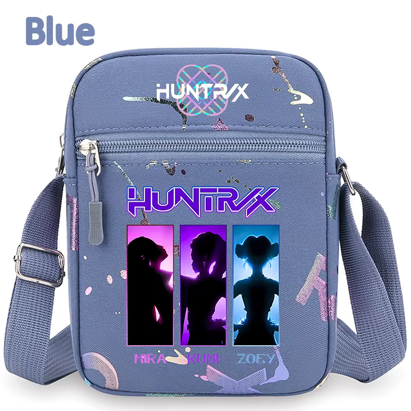 K-pop Demon Hunter Candy Kids Lunch Bag, Portable Learning Kit Pouch, Purse Wallet, Belt Pouch, Shoulder Daypack