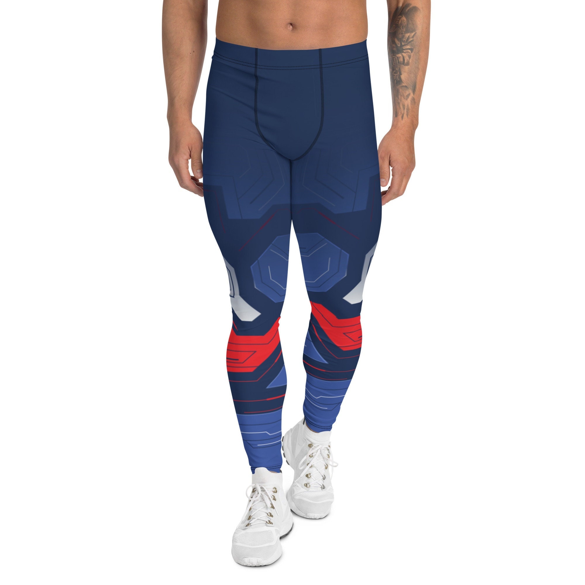 Machinder Blu Tech Men's Leggings
