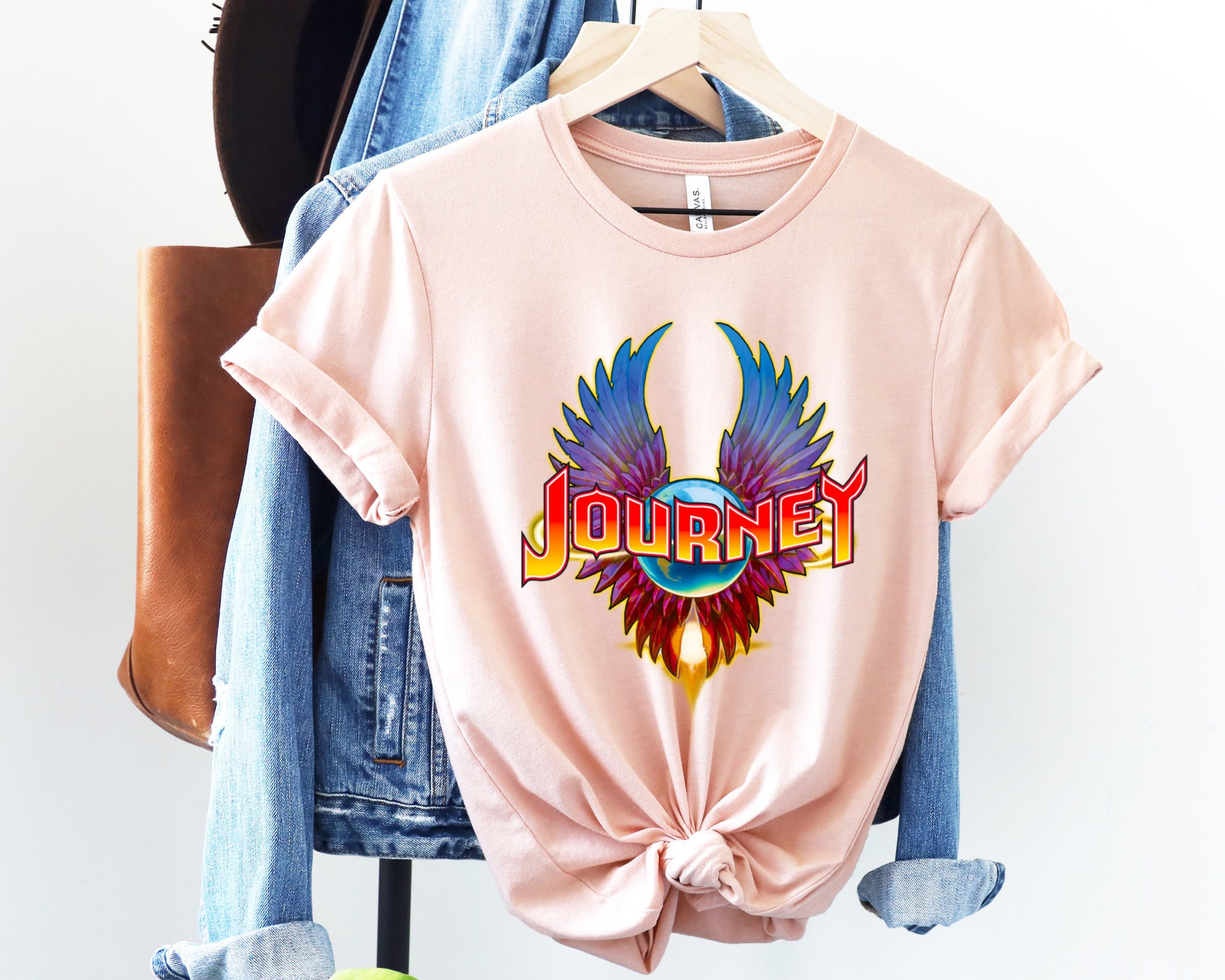 Rock Shirt, Journey Shirt, Unisex Journey Shirt, Rock Band Vintage Concert Merch Shirt, Journey Tee