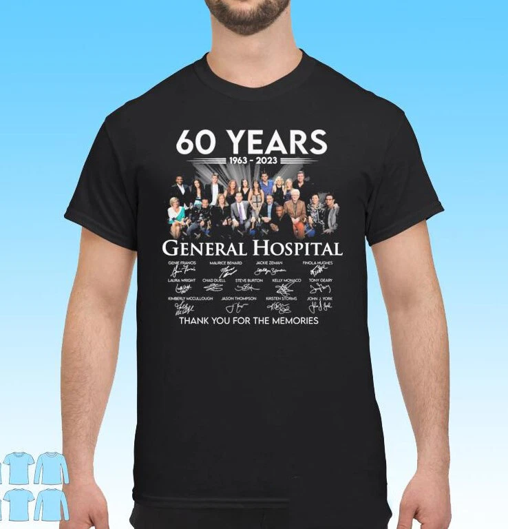 General Hospital 60th Anniversary 1963 2023 Thank You T-Shirt