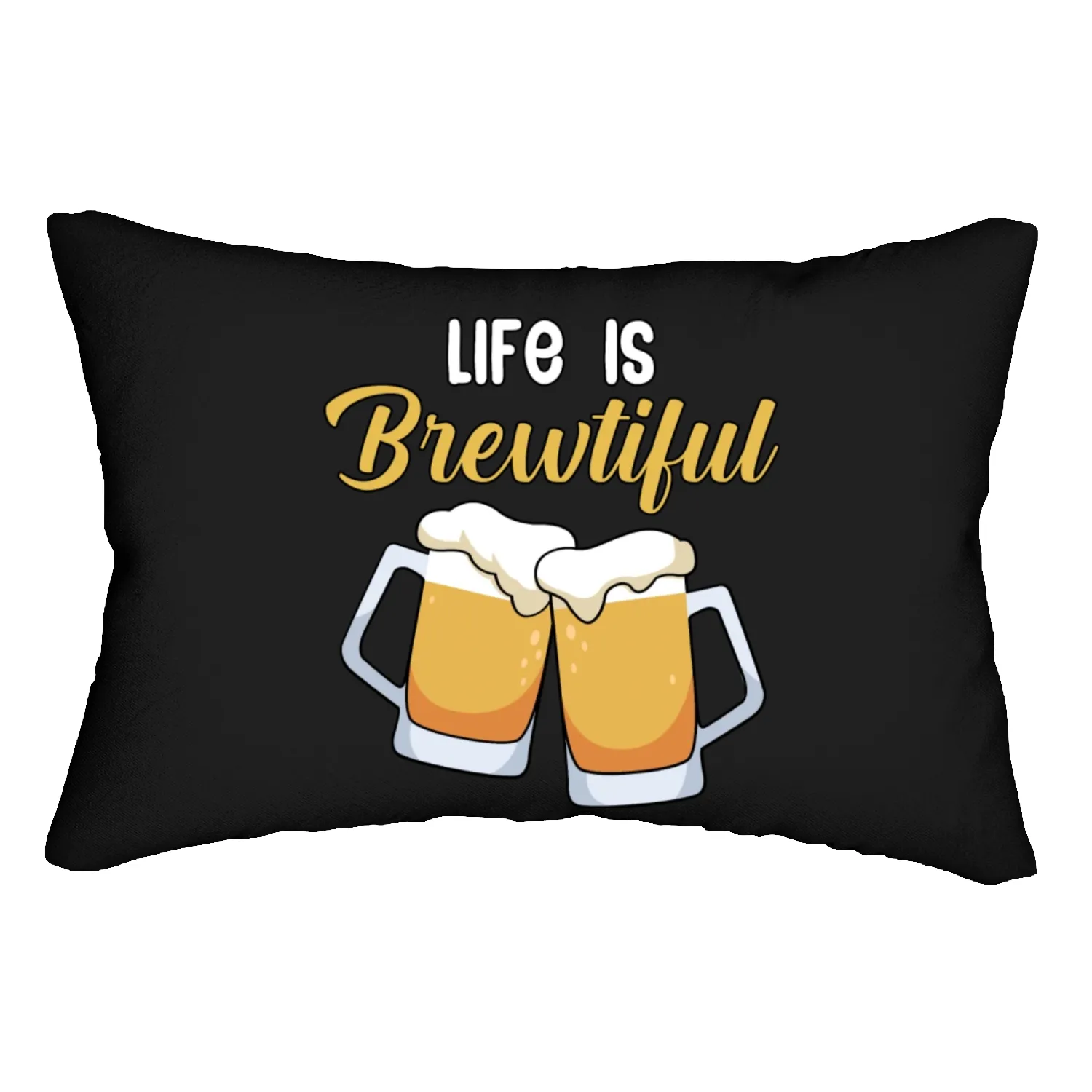 Life Is Brewtiful Lumbar Pillows