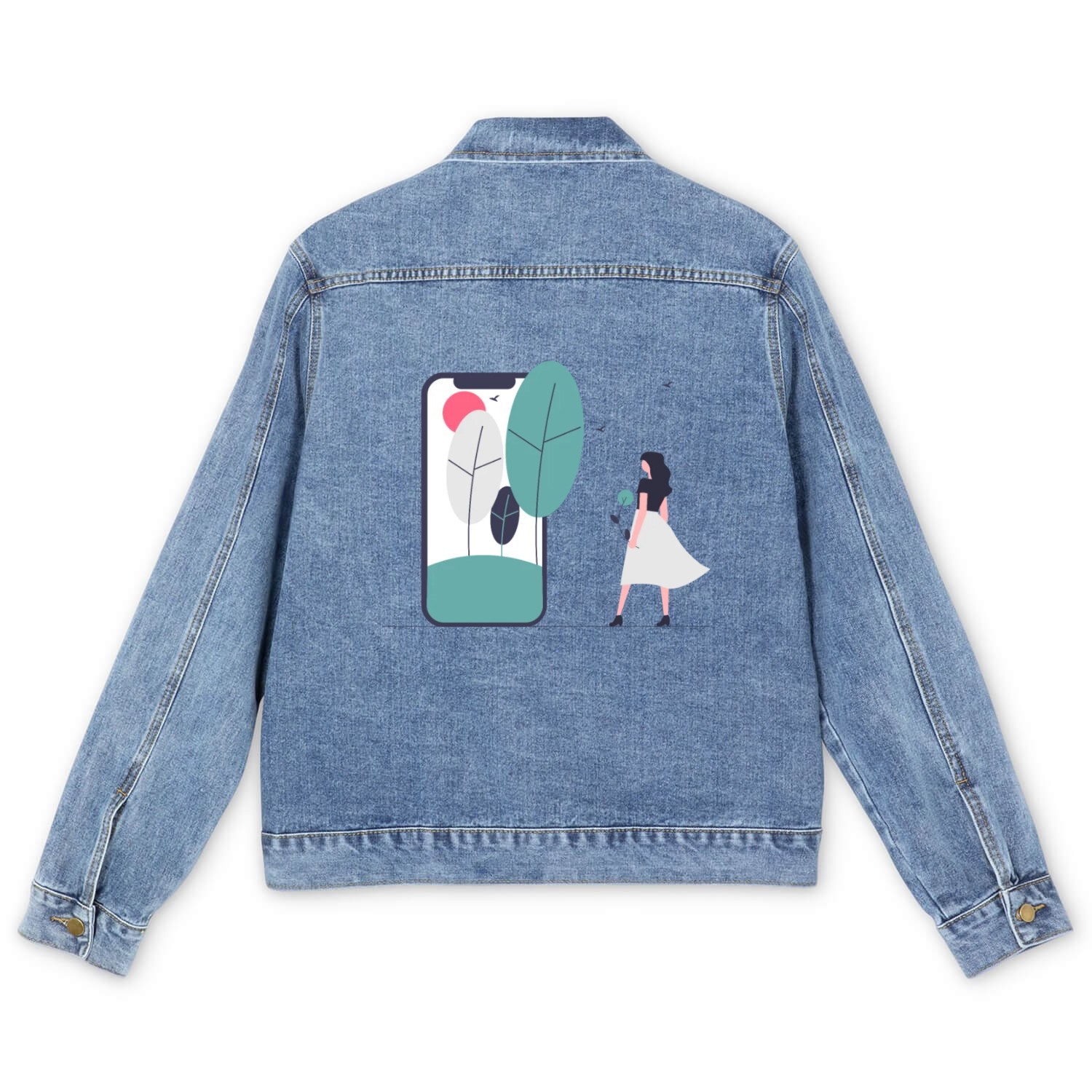 Nature lovers Men's Denim Jackets