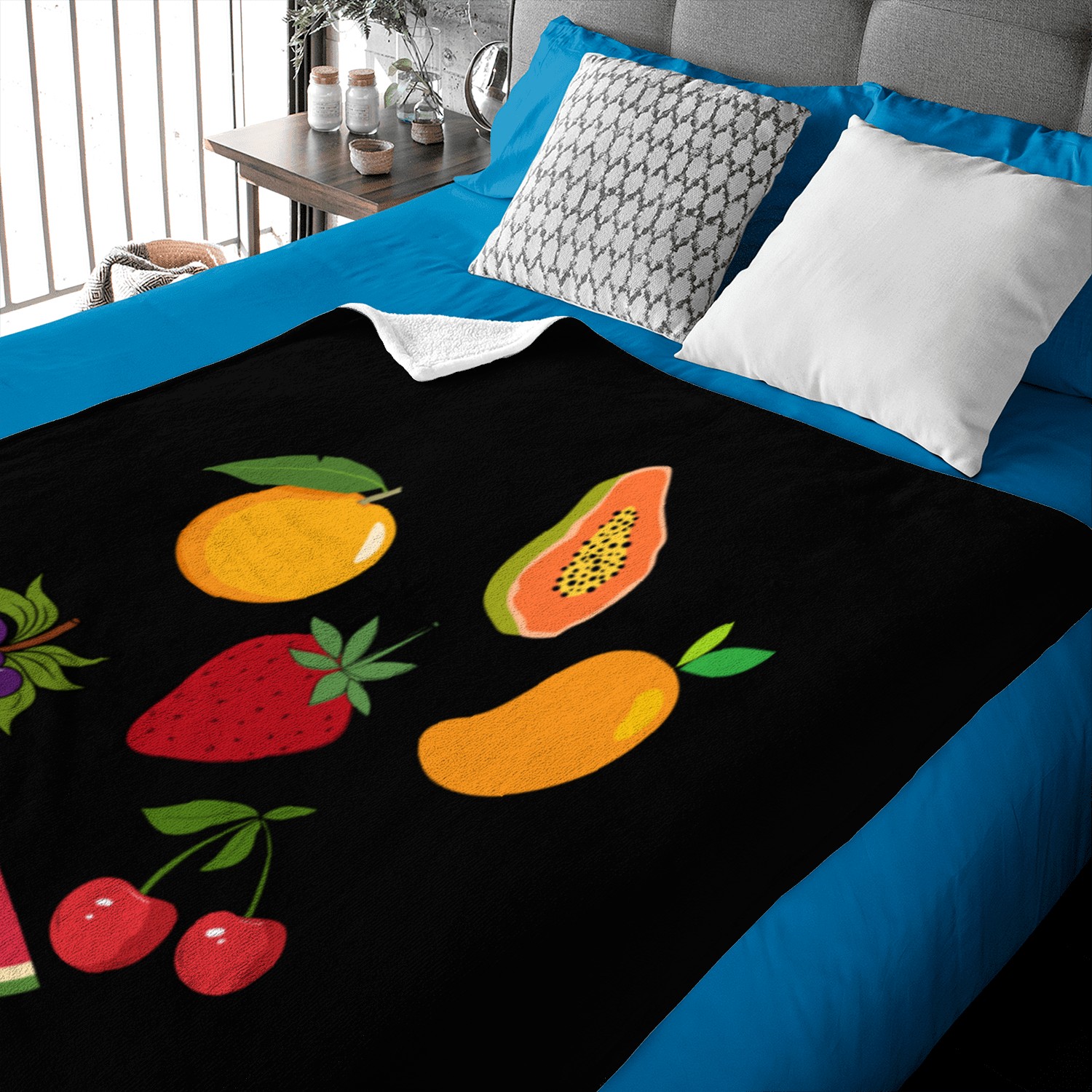 Fruits Lover - Fruits In Season Baby Blankets