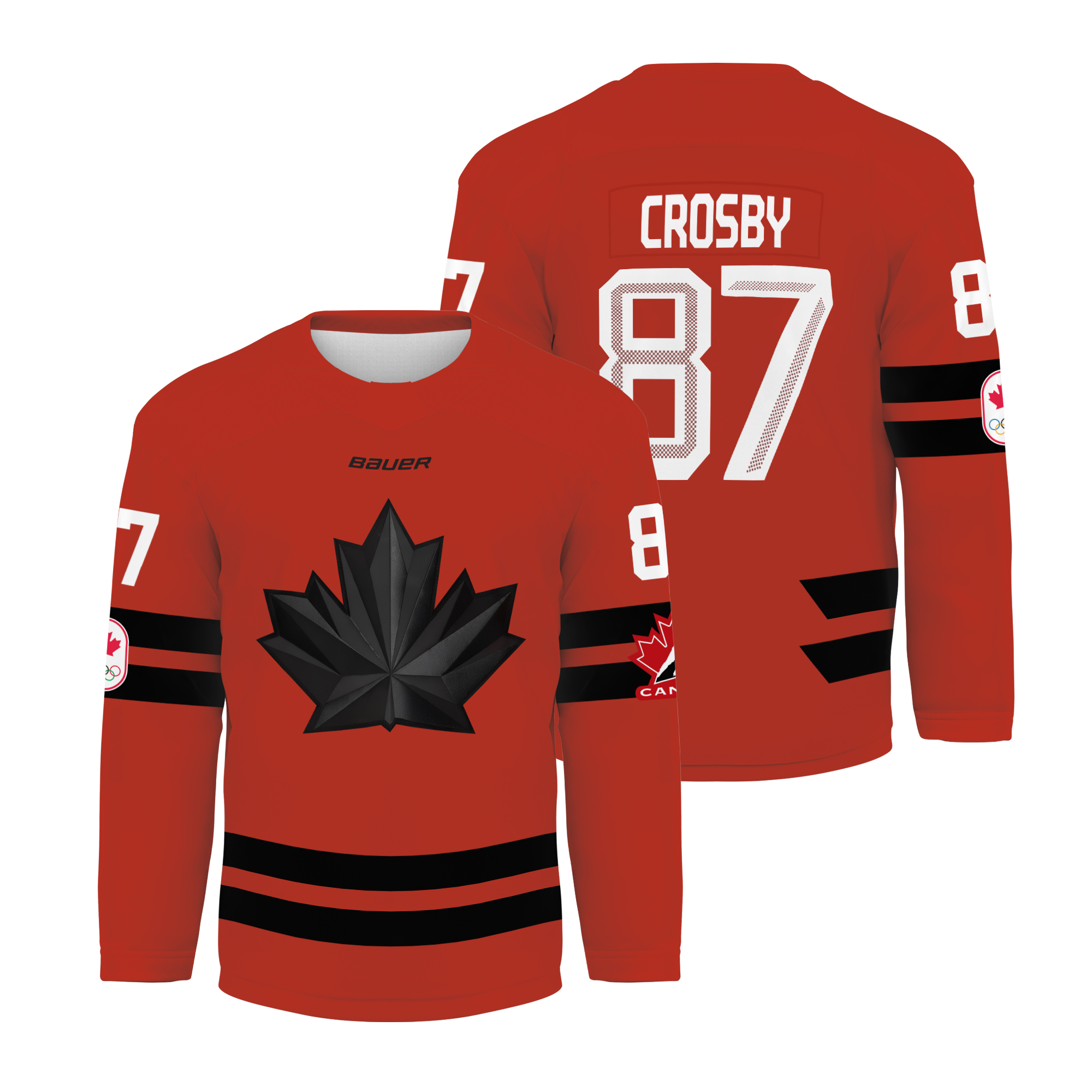 Sidney Crosby Team Canada 2026 Winter Olympics Hockey Jersey Size XL Milan RARE