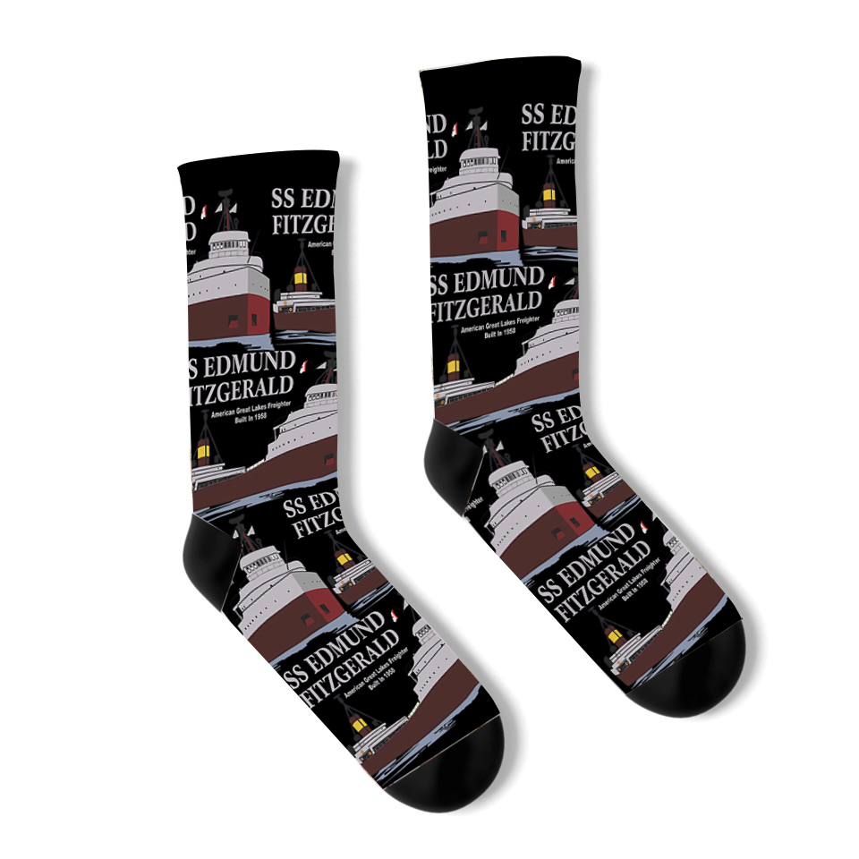 SS Edmund Fitzgerald Socks