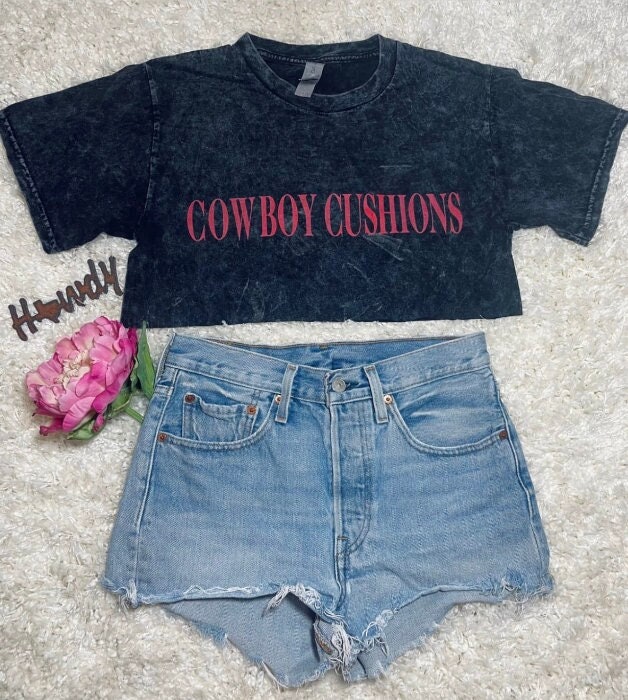 Cowboy Cushons Crop Top