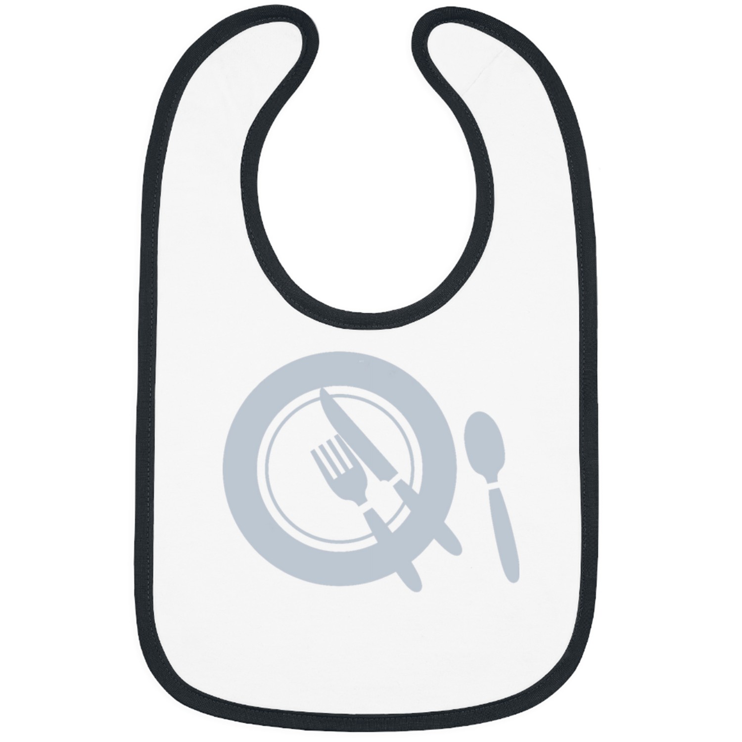 Meal Served Plate Ikon Rich Bibs