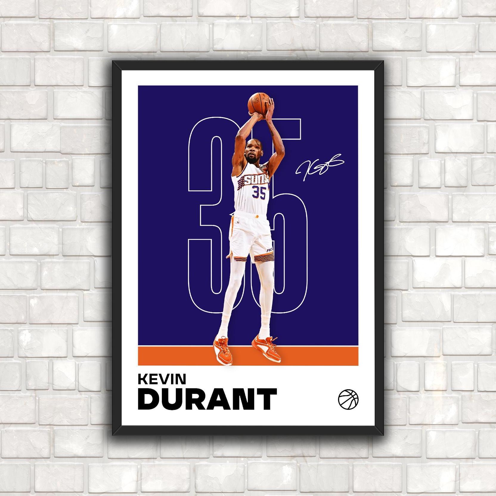 Kevin Durant Poster - Perfect for Fans! - Durant Artwork, Sports Poster