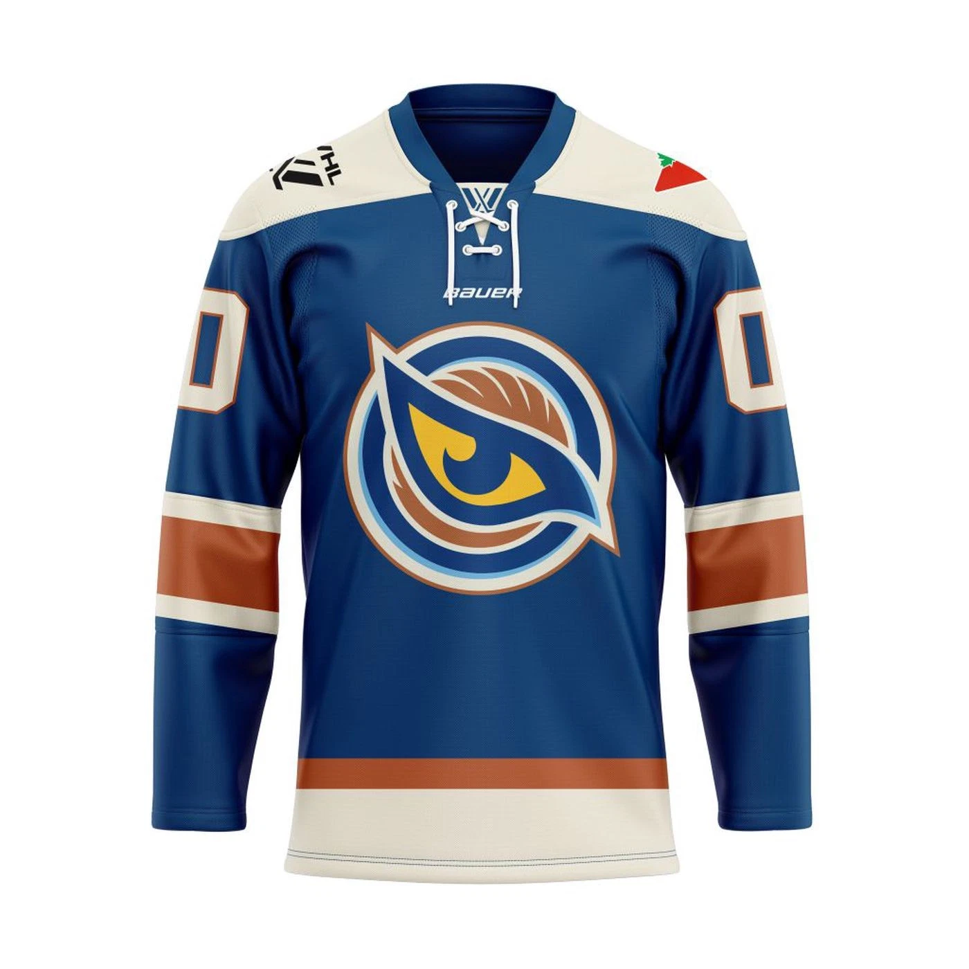 Personalized Vancouver Goldeneyes 2025/26 Home Lace Hockey Shirt Men's Fan Gear