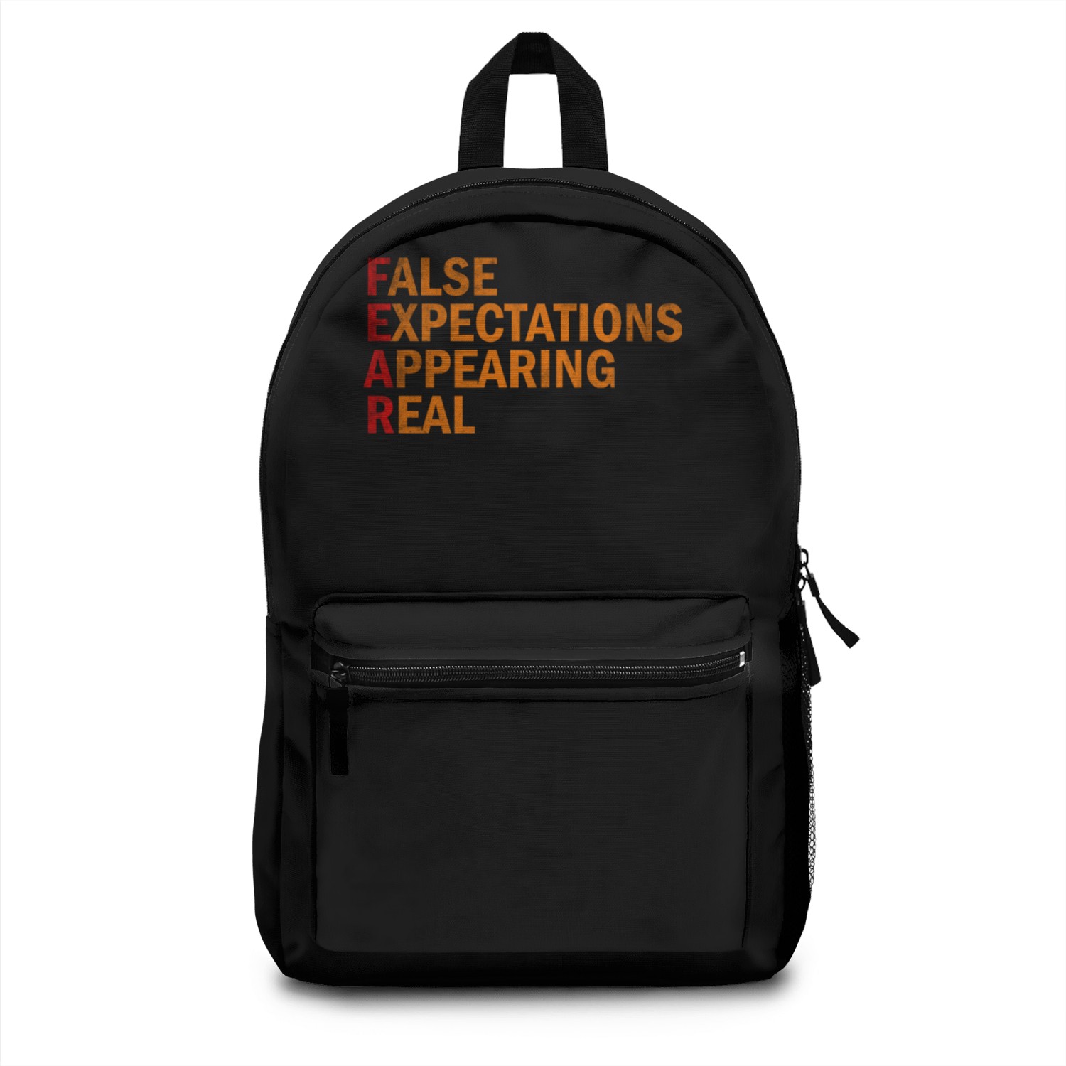 False expectations appearing real Backpacks