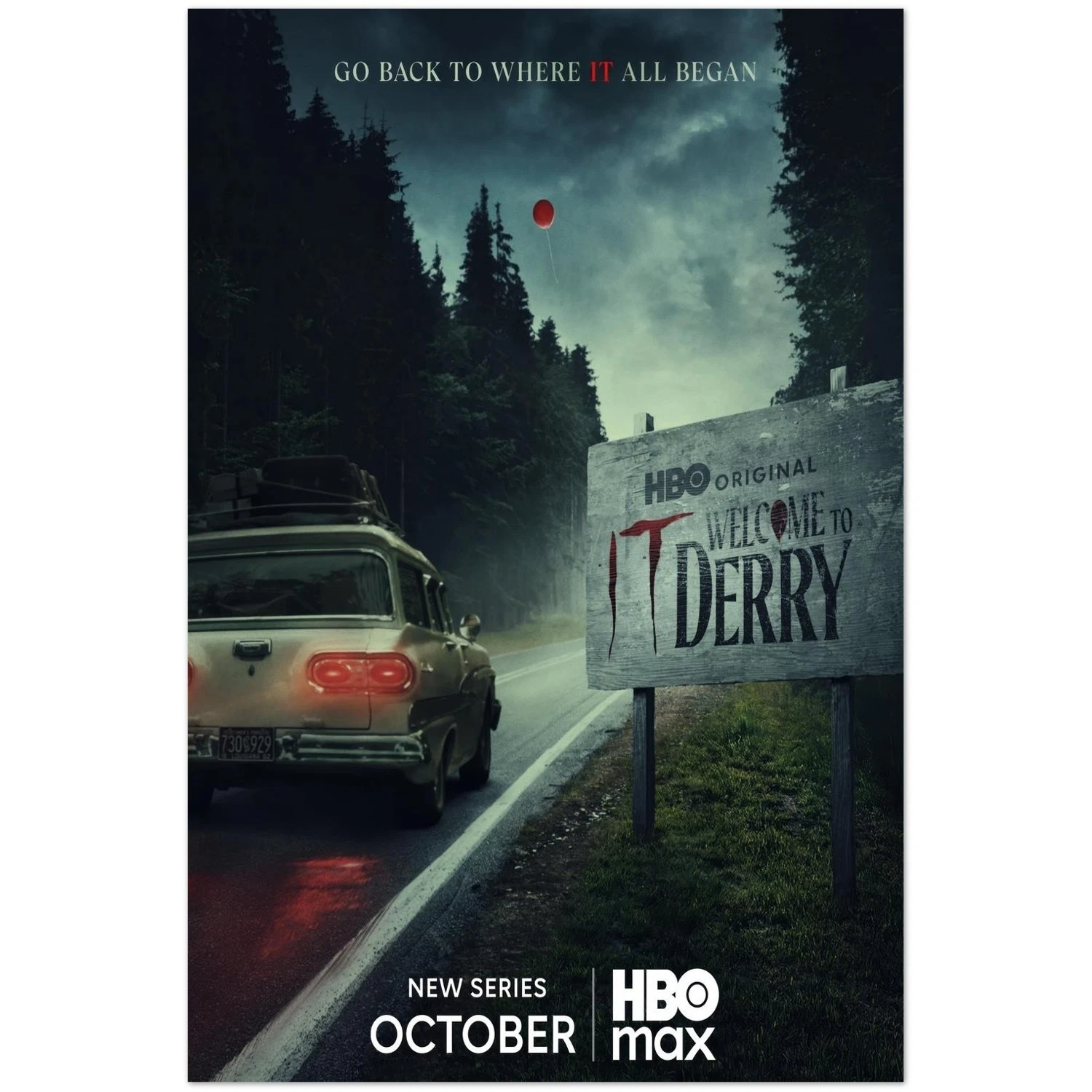IT Welcome to Derry 2025 Movie Poster Horror Film Wall Art Print Decor
