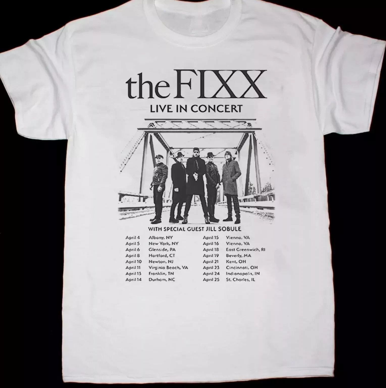The Fixx Tour 2025 Gift For Fan All Size S to 5XL T-shirt
