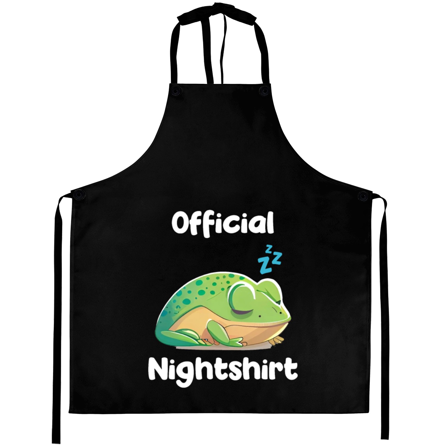 Cute Frog Sleepshirt Nightwear Nightshirt Sleep Aprons