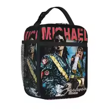 Michael Jackson King Of Pop Dance Singer Thermal Lunch Bag