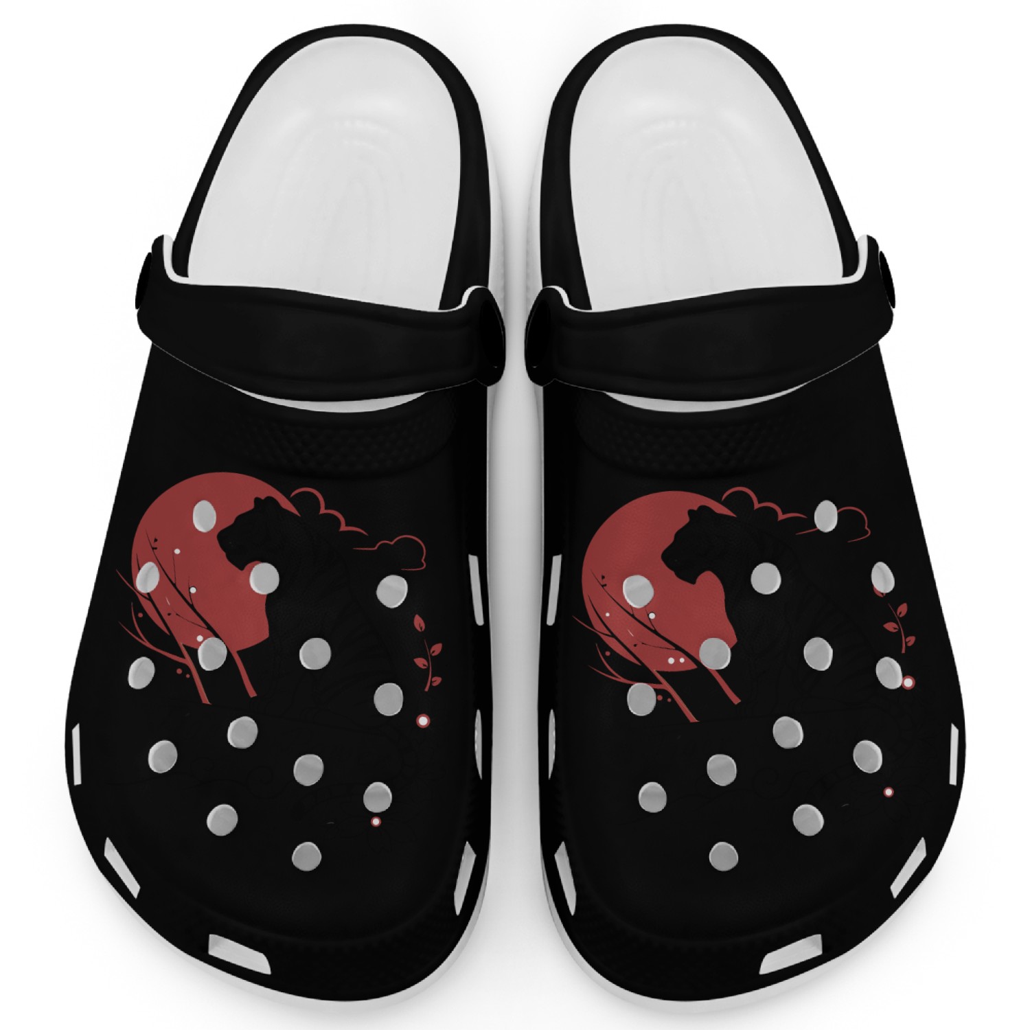 Tiger's Power – Unique Clogs Design"