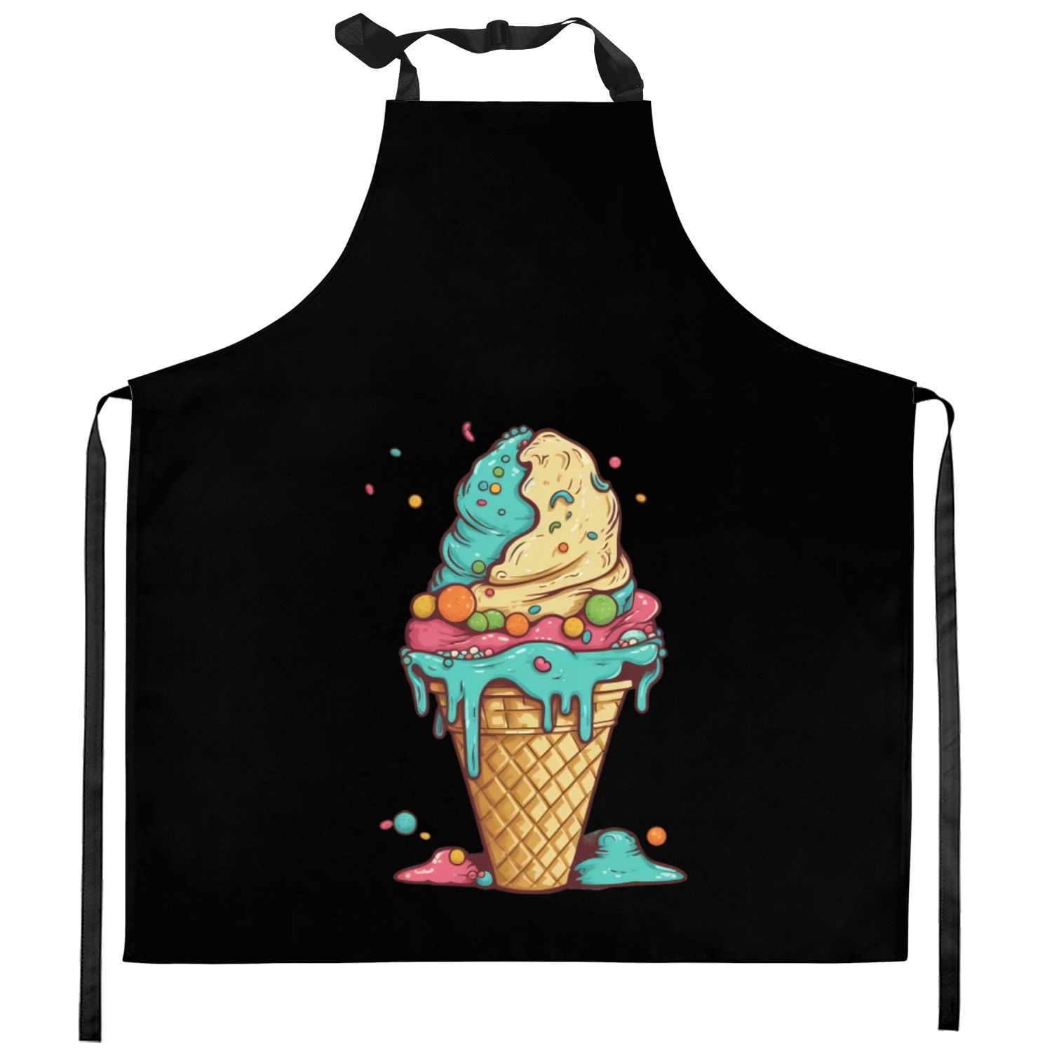 Ice Cream Dreams Kitchen Aprons