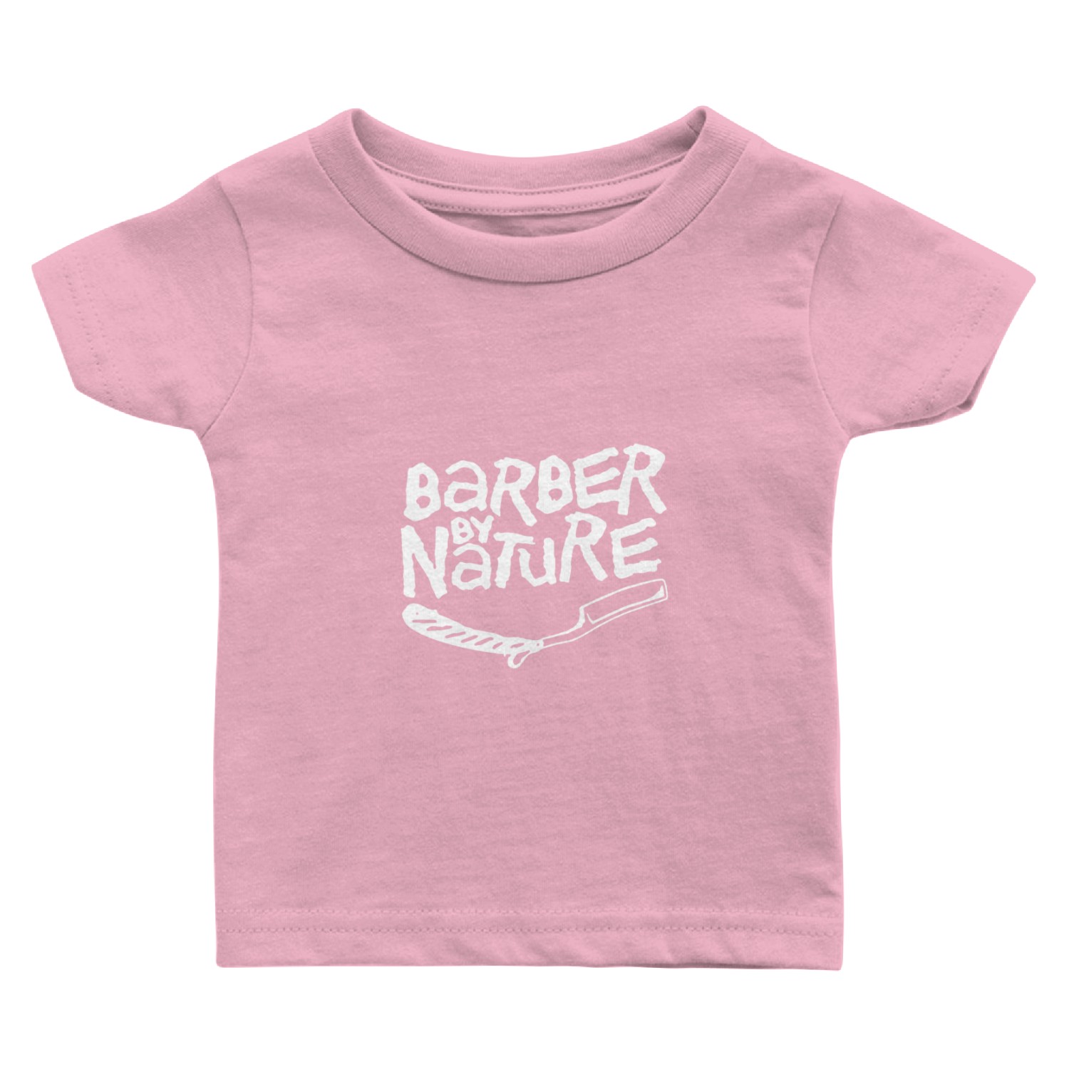 Barber by nature Baby T Shirts