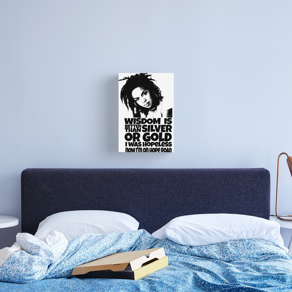 Miss Lauryn Hill Quote Canvas, Lauryn Hill Merch