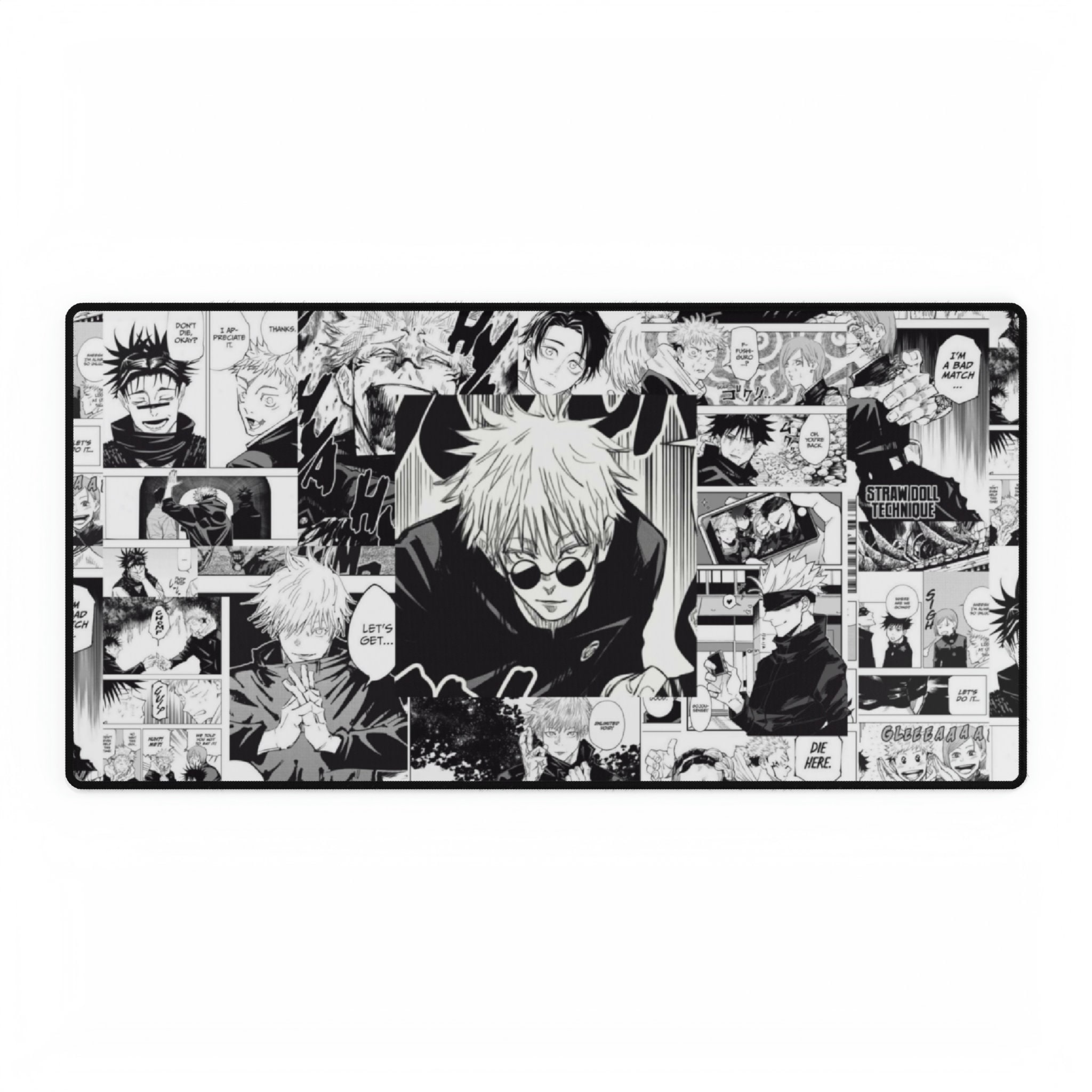 JJK Manga Panel Desk Mats