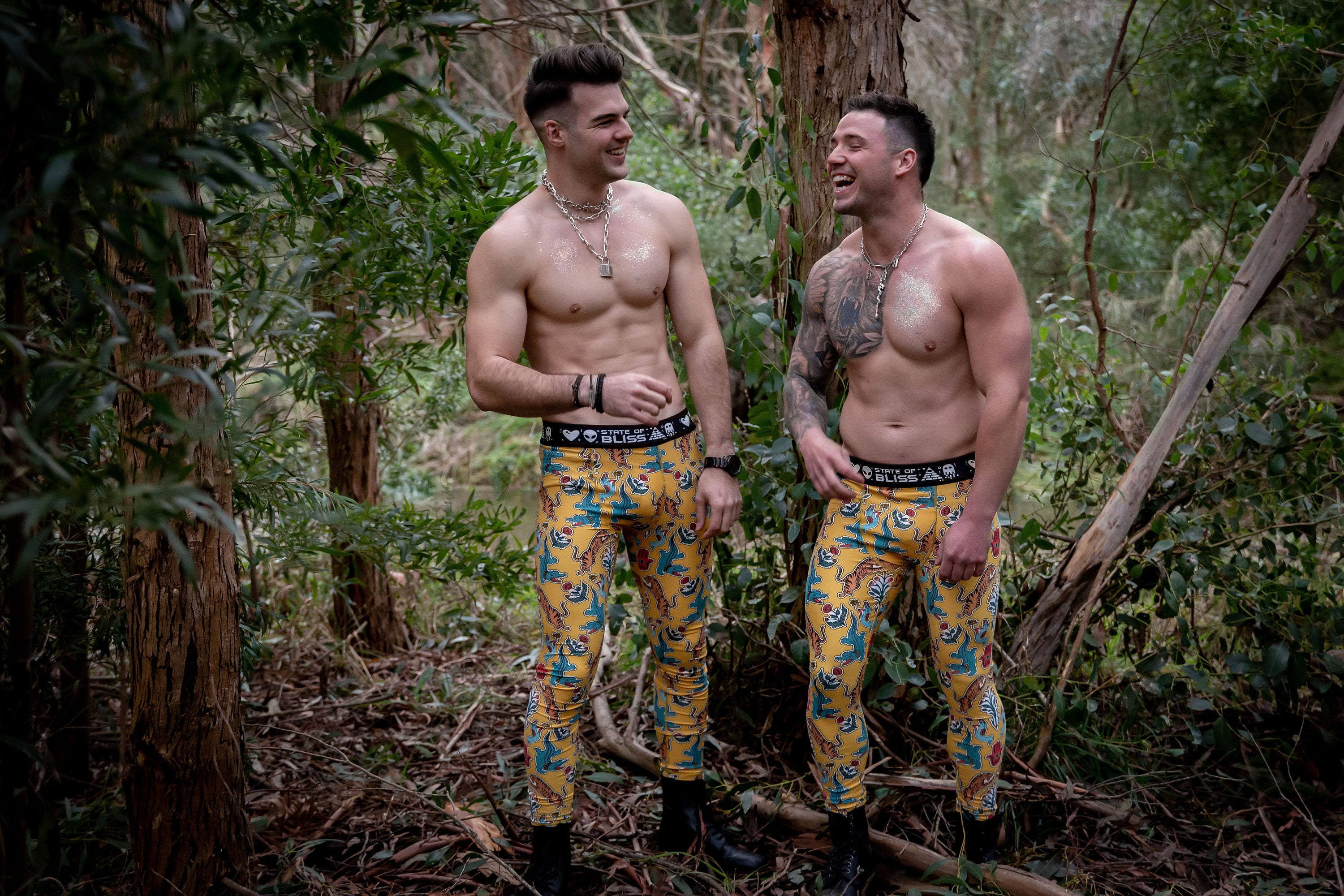 TIGER AND CROC Festival Leggings