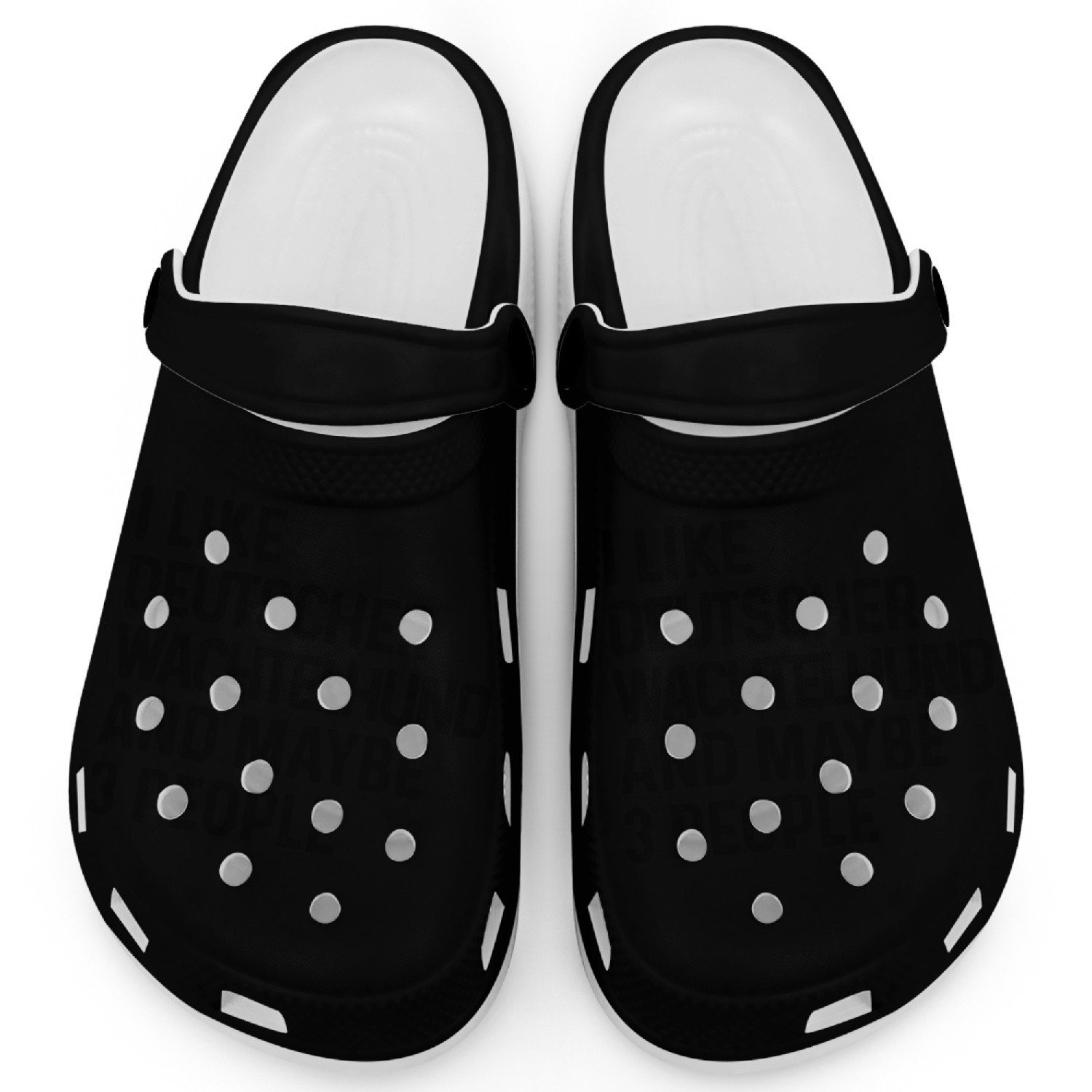 I Like Deutscher Wachtelhund And Maybe 3 People Clogs