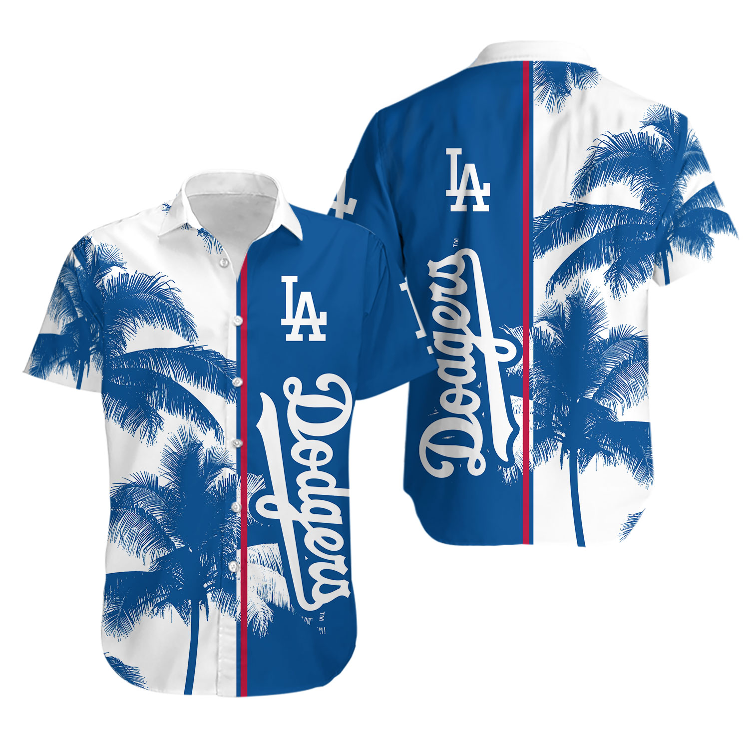 Los Angeles Baseball Team Dodgerss Hawaiian Shirt