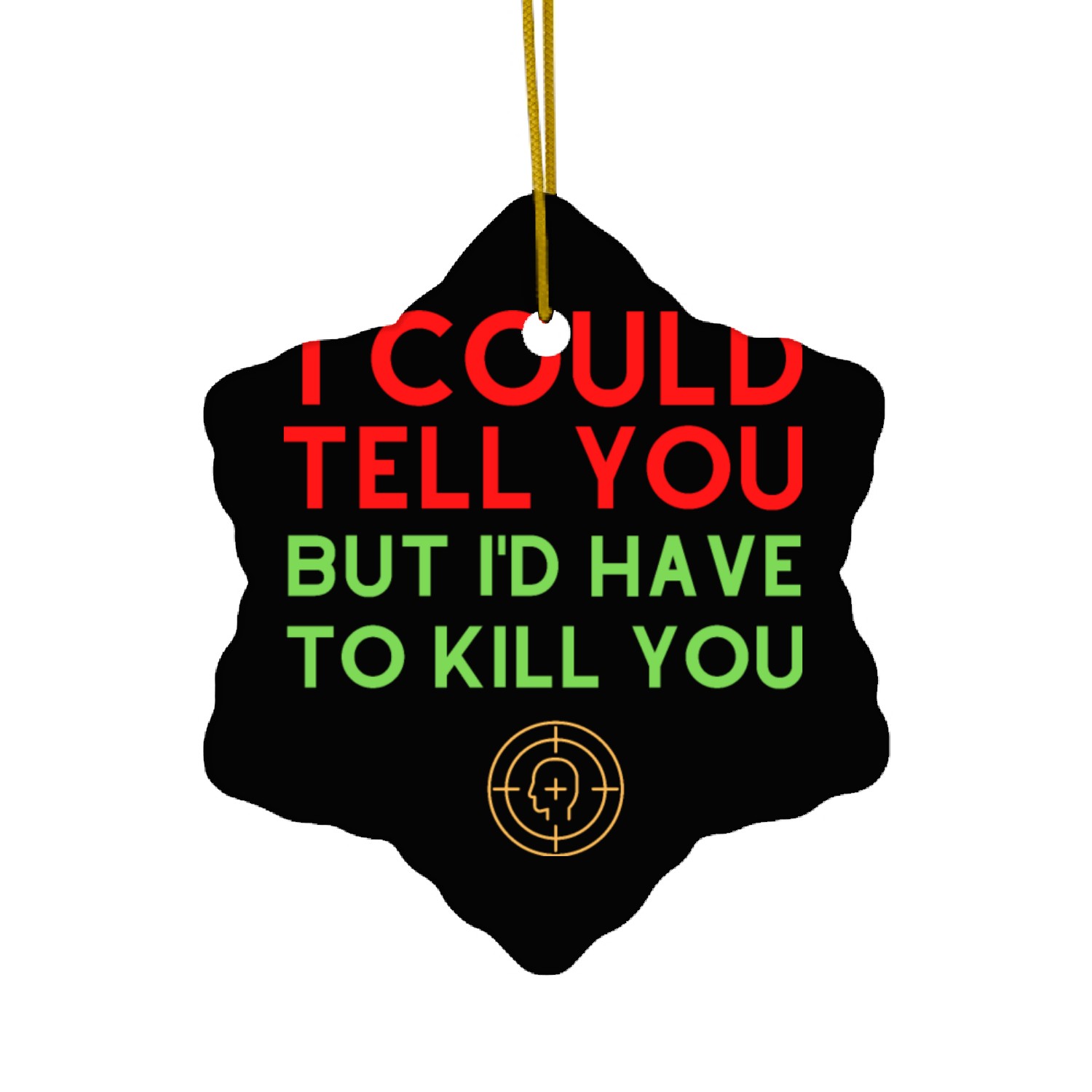 I could tell you... Ceramic Ornaments