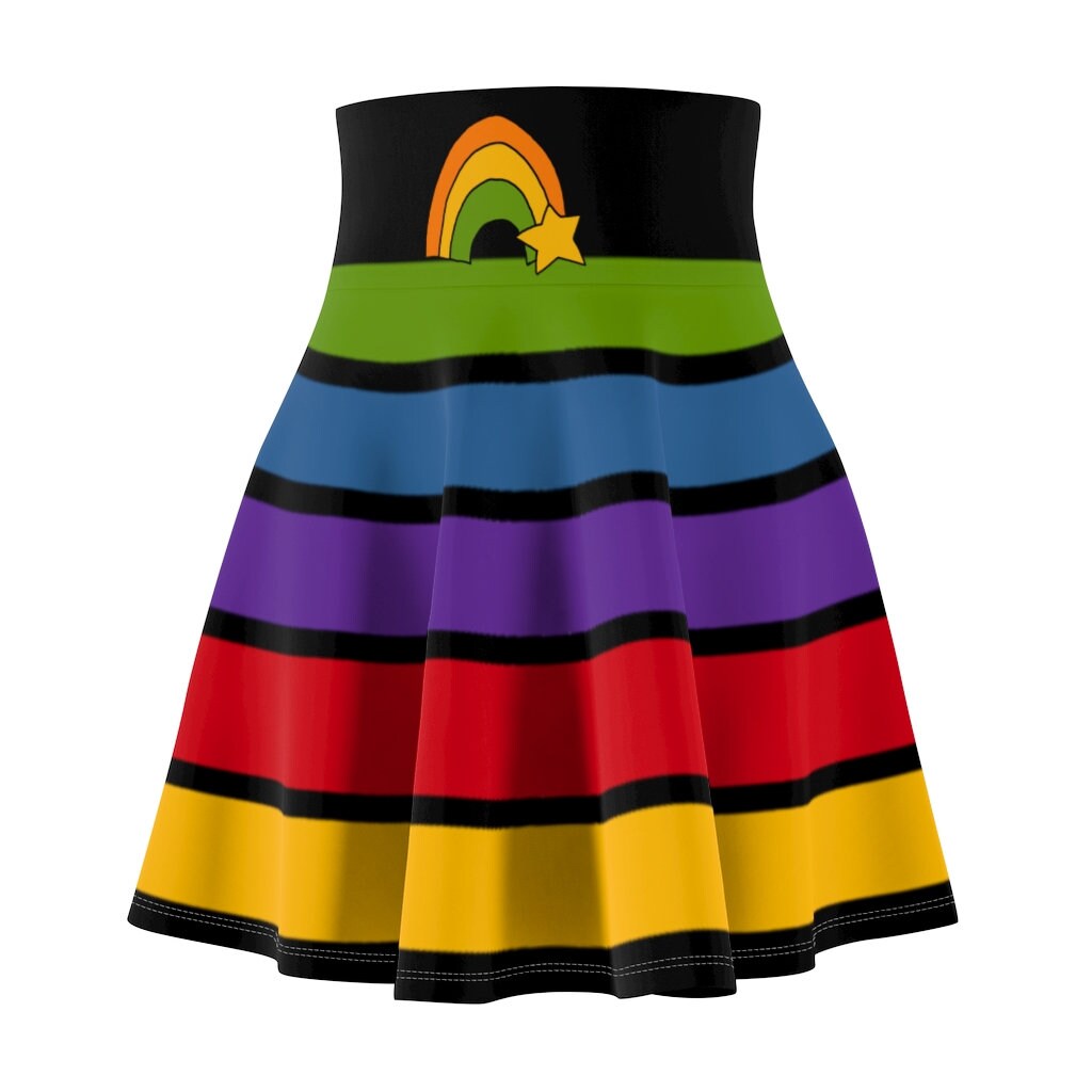 Rainbow Brites Women's Skater Skirt