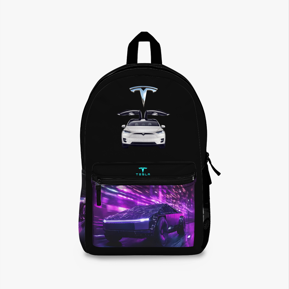 Cybertruck Backpack, Durable and Stylish, Laptop Backpack, Travel Bag, Work Backpack, Purple style Backpack