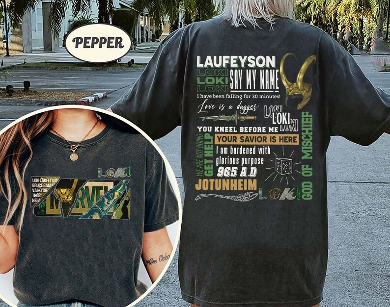 Vintage Loki Laufeyson Shirt, God of Mischief, Tom Hiddleston Shirt, Loki Shirt, Loki Season 2 Shirts