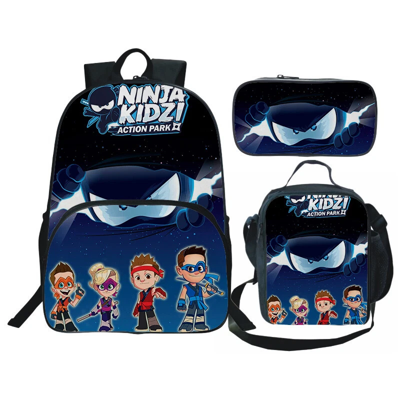 Ninja Kidz Backpack Set, School Bag for Kid