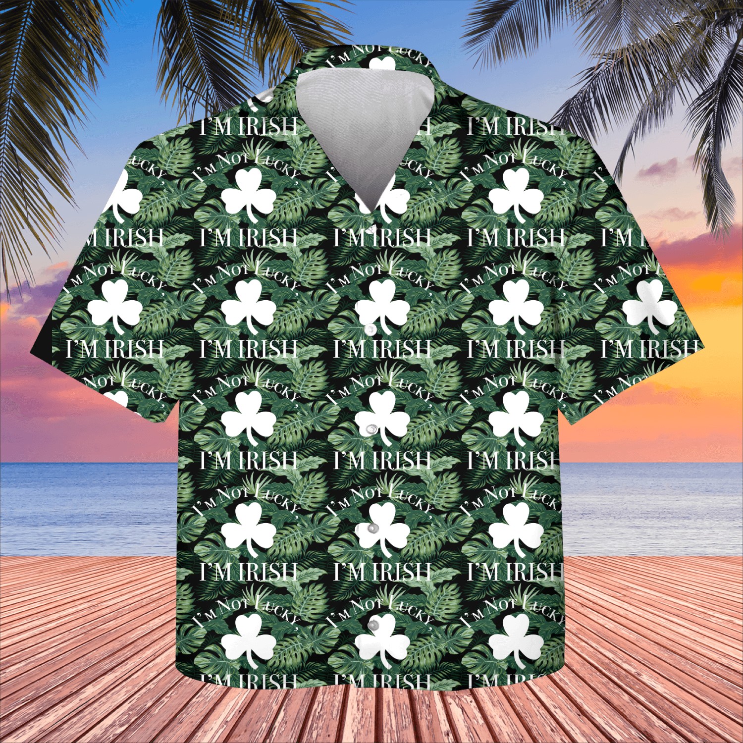 I m Not Lucky I m Irish Kids Hawaiians