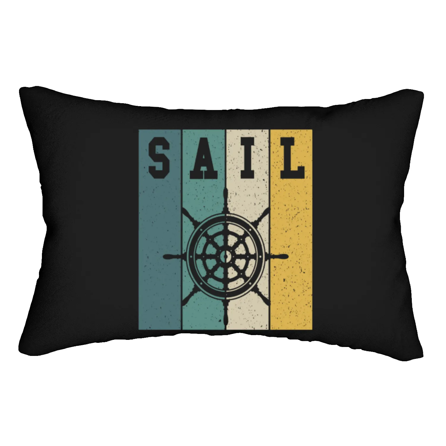 Sailor Sunset Sailboat Skipper Sail Captain Lumbar Pillows
