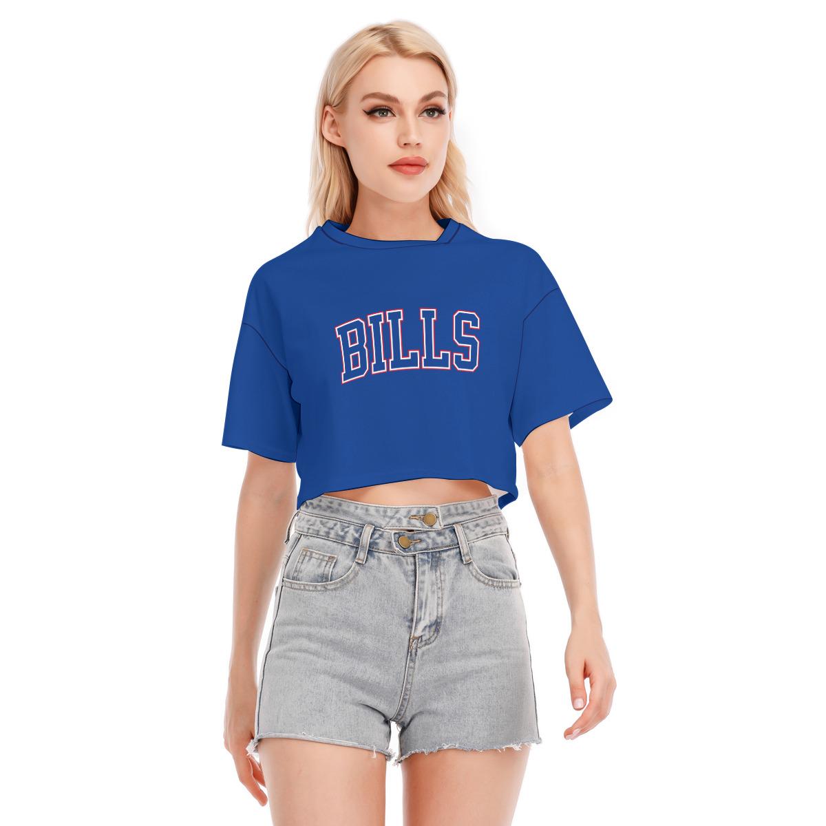 Bills Football Womens Crop Top, Sports Fan Clothing