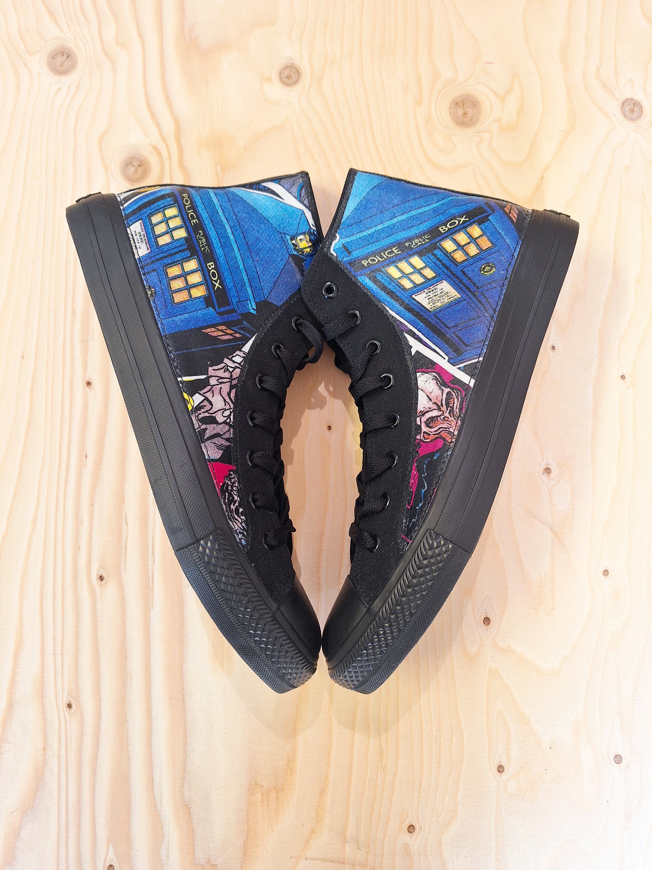 Doctor Who Tardis sneakers