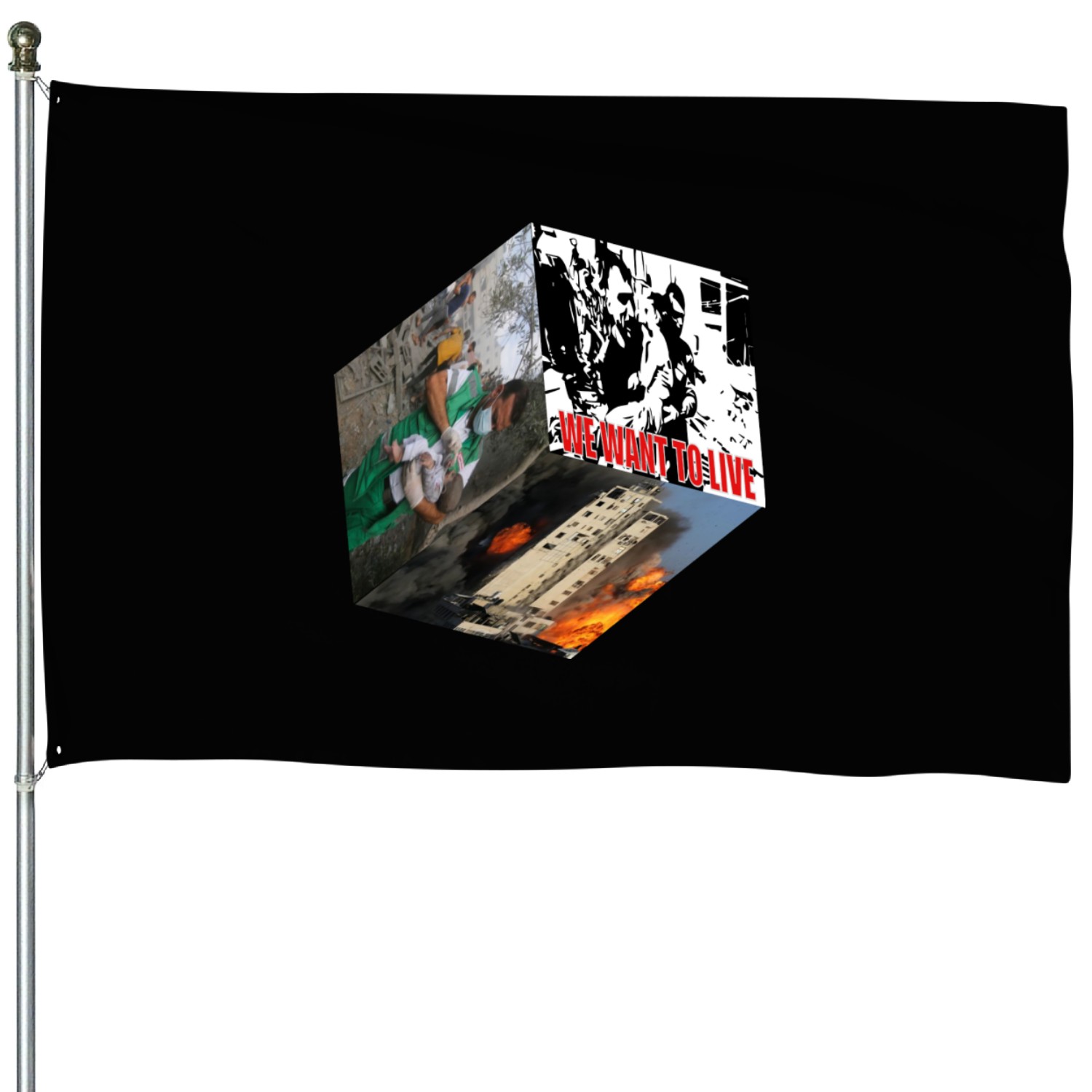 best 3d design in the world. House Flags