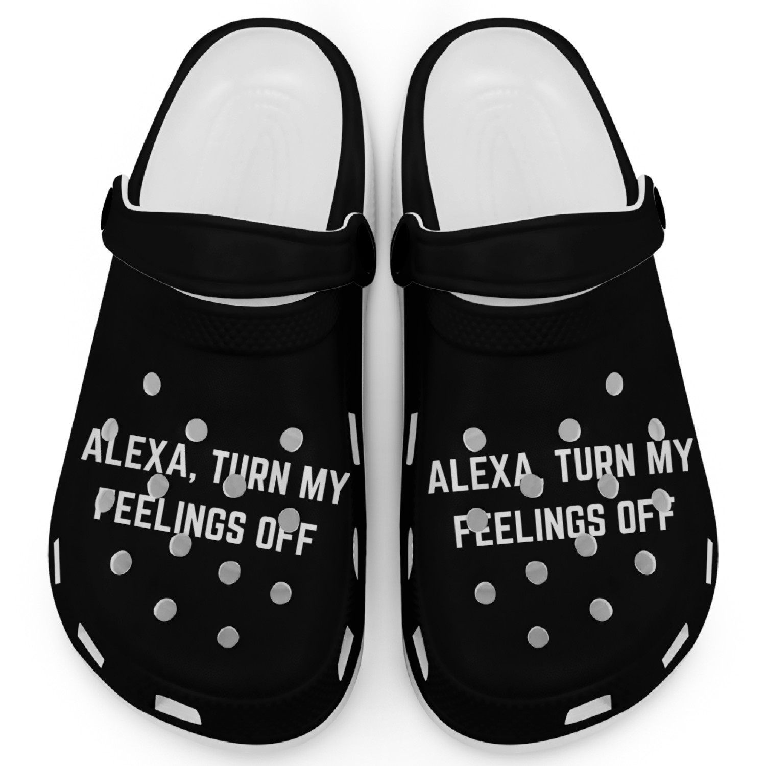 Alexa Turn my feelings off Clogs