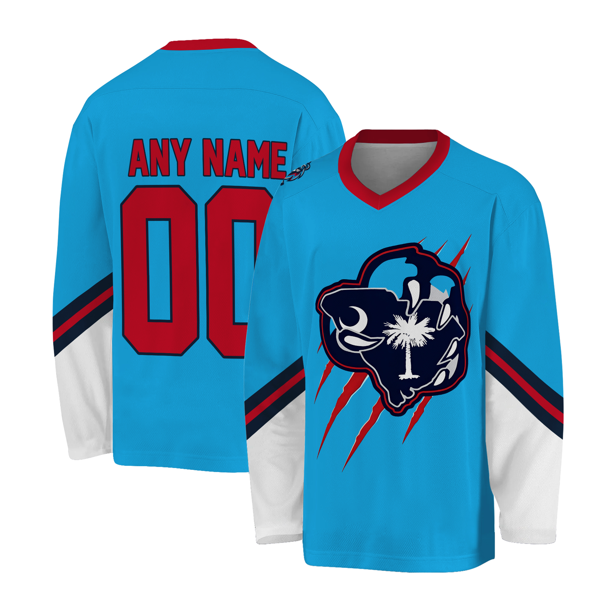 Personalized Pee Dee IceCats Hockey Shirt 2025-26 Alternate Version All Printed