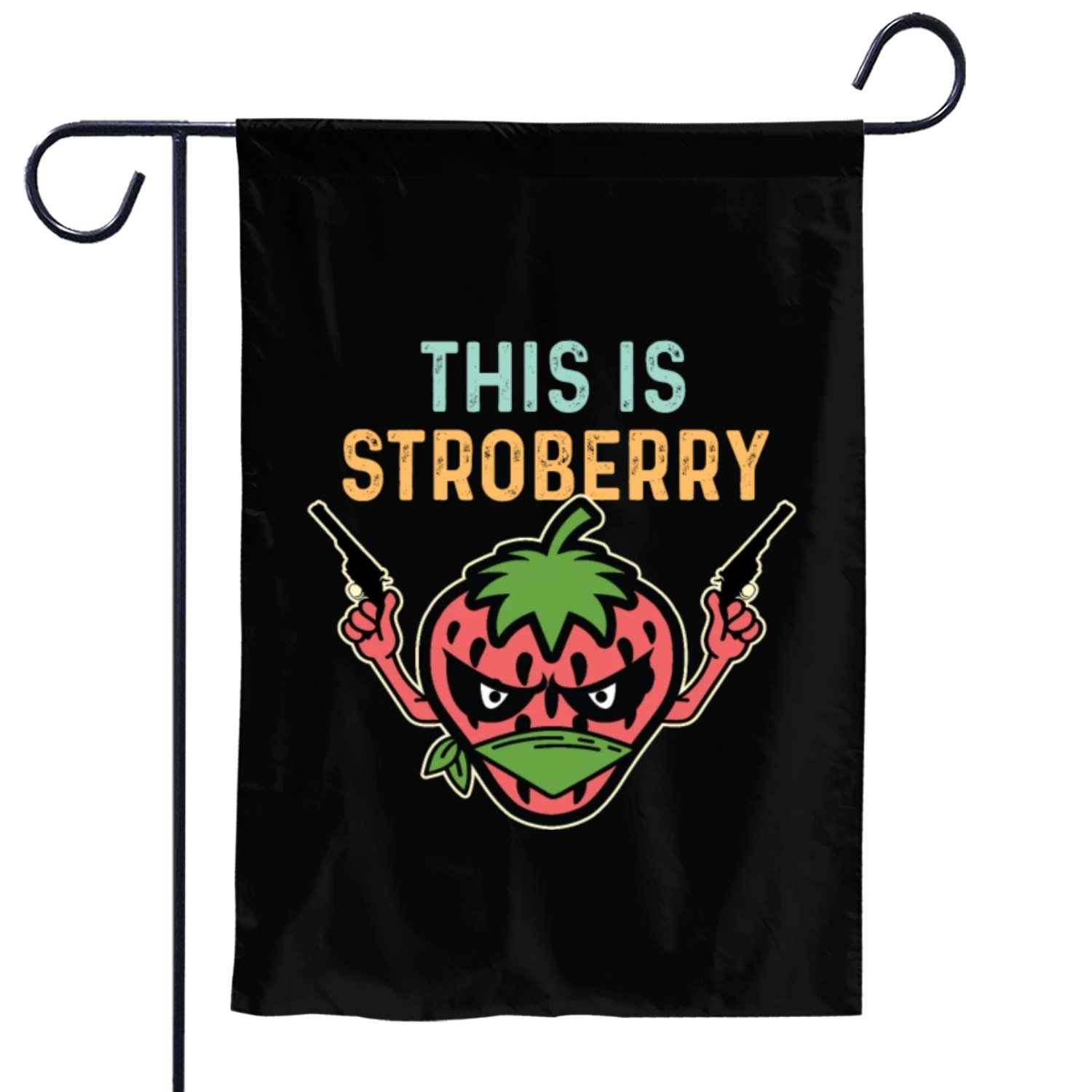 This is Stroberry Pun Maker Gift Garden Flags