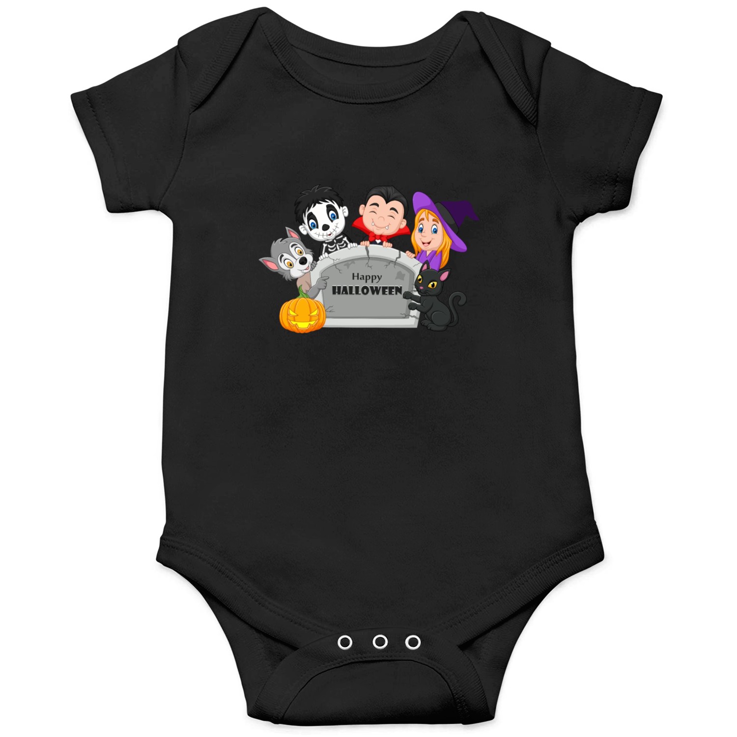Happy Halloween Kids Onesies