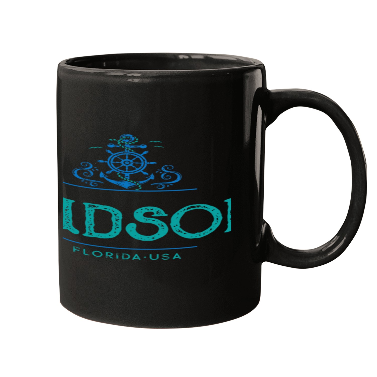 Hudson Florida Nautical design Mugs