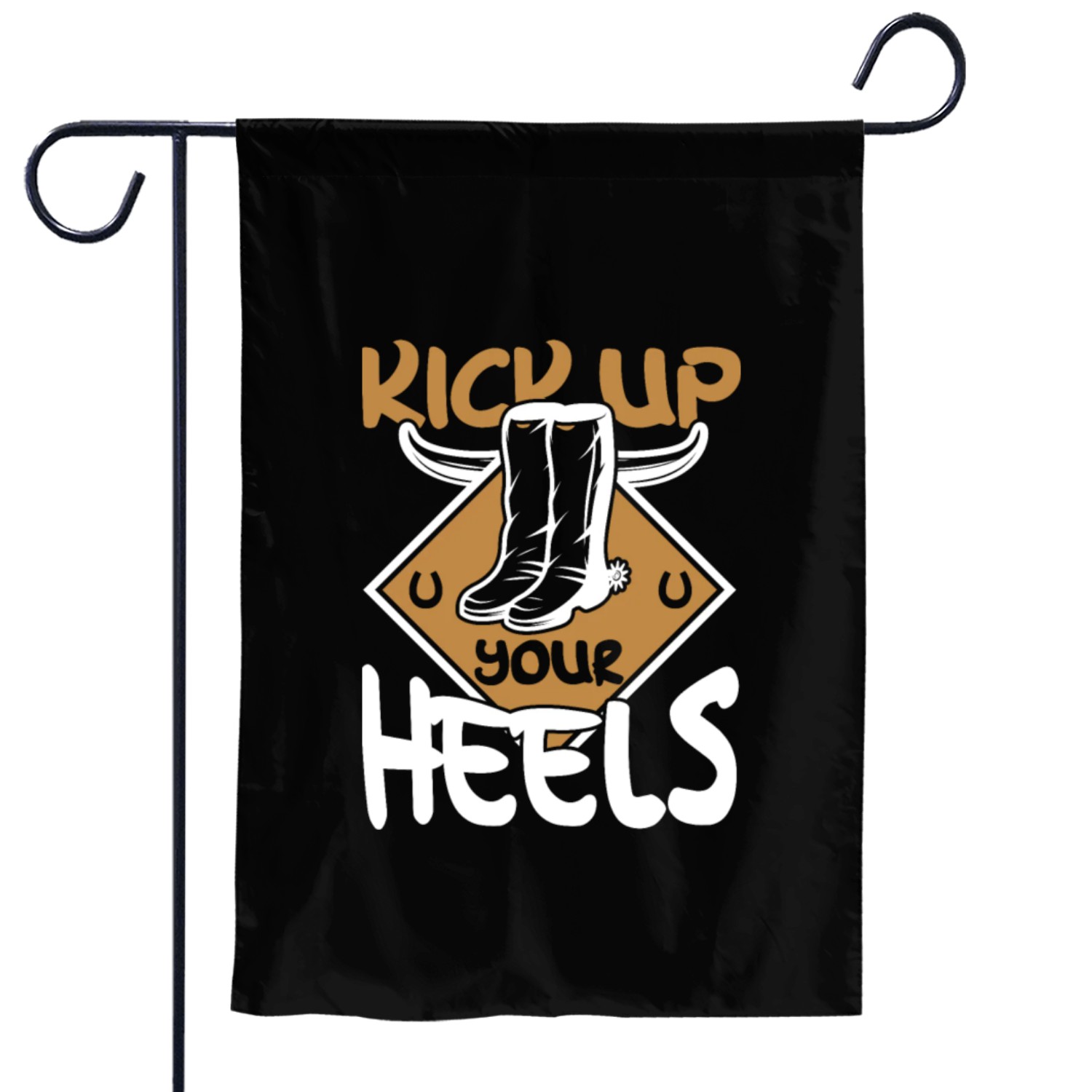 Kick Up Your Heels Cowboy Boots Garden Flags