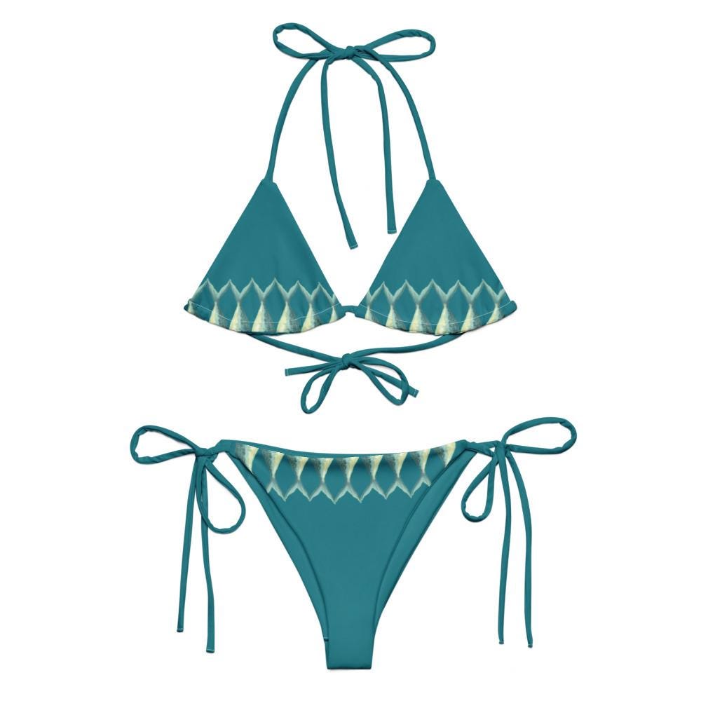 Marine String Bikini Swimsuit for Women